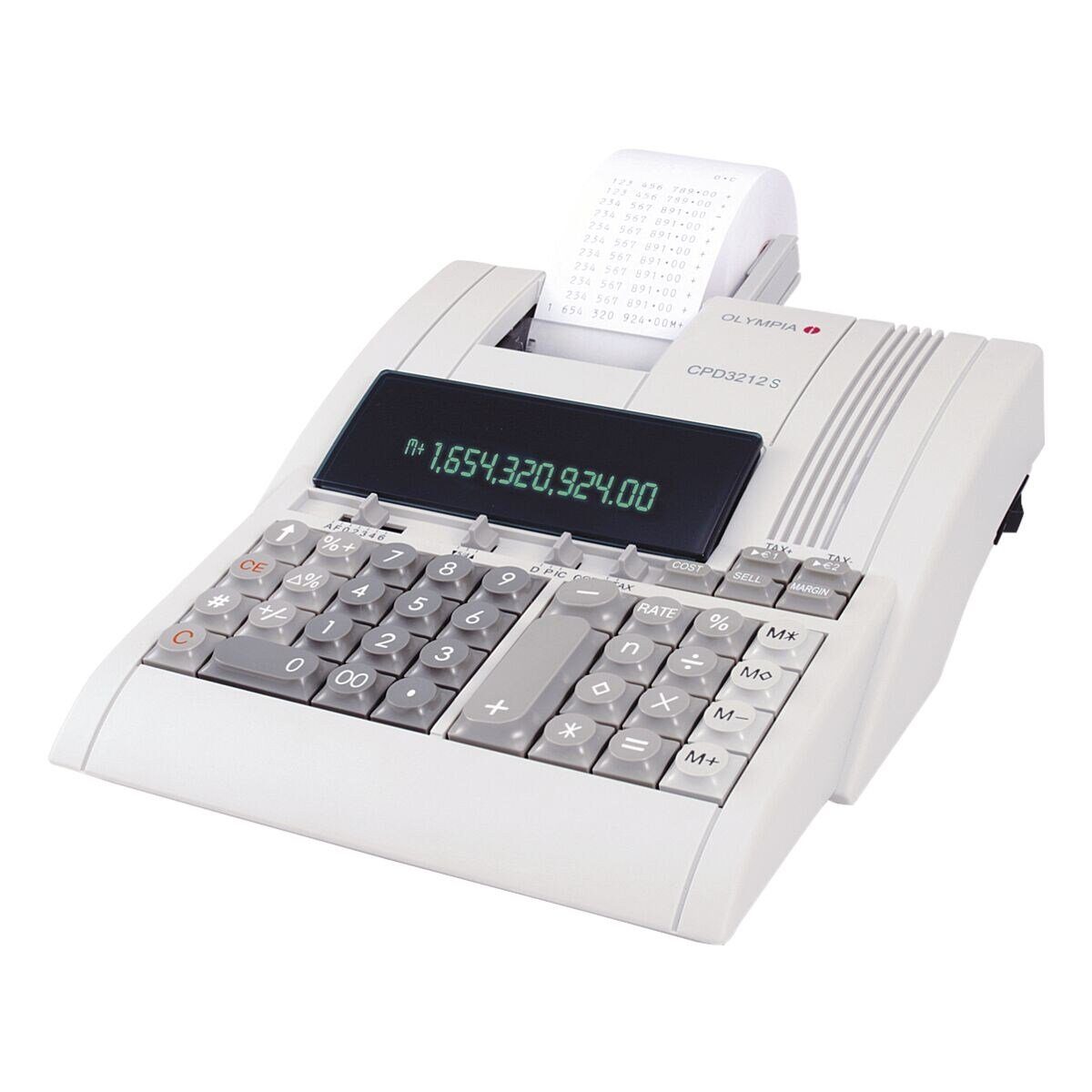 Olympia Сумкиrechner CPD-3212S, mit Druckfunktion/ 2-Farbdruck