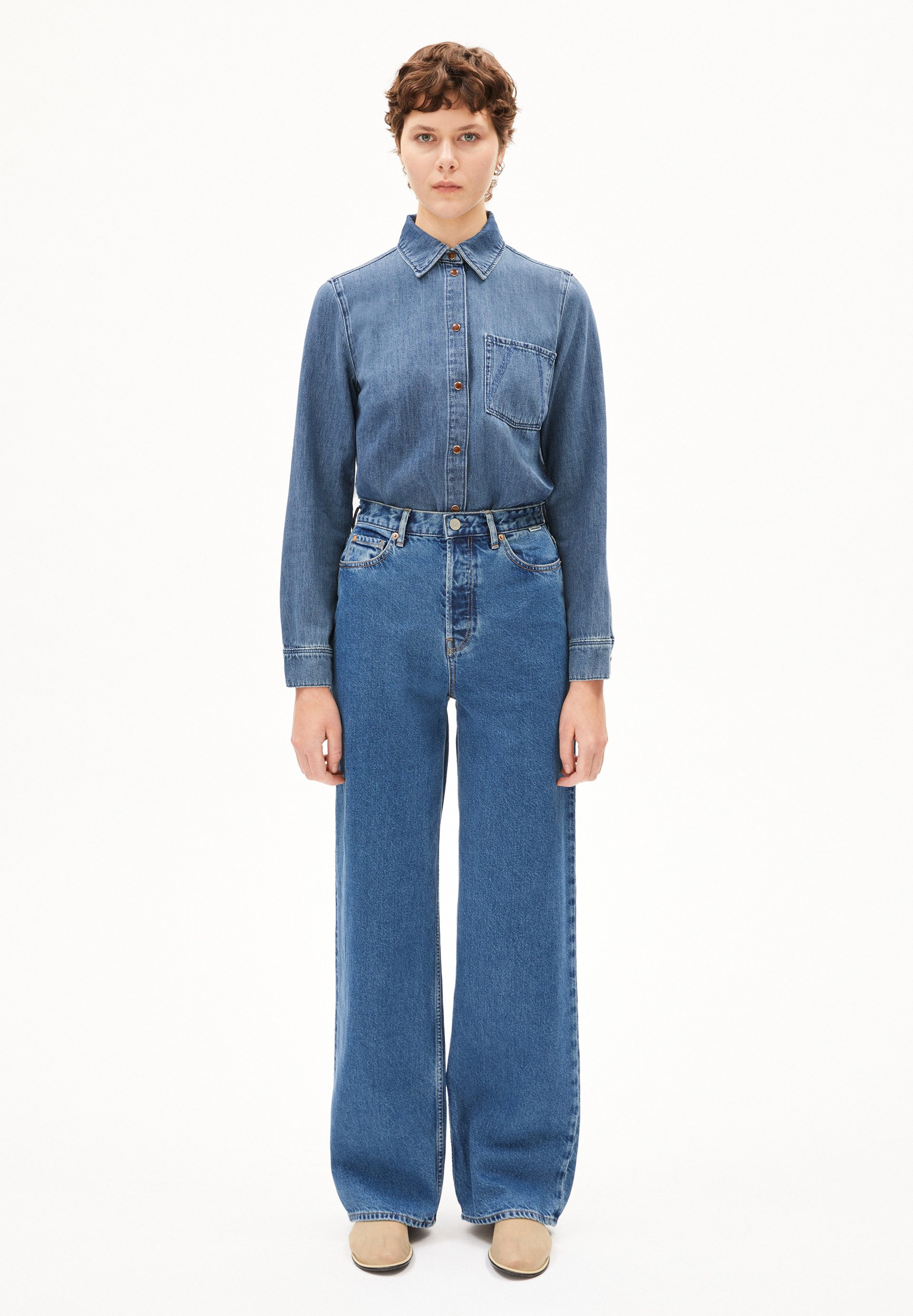 Armedangels Boyfriend-Jeans ENIJAA WIDE JEAN Wide günstig online kaufen