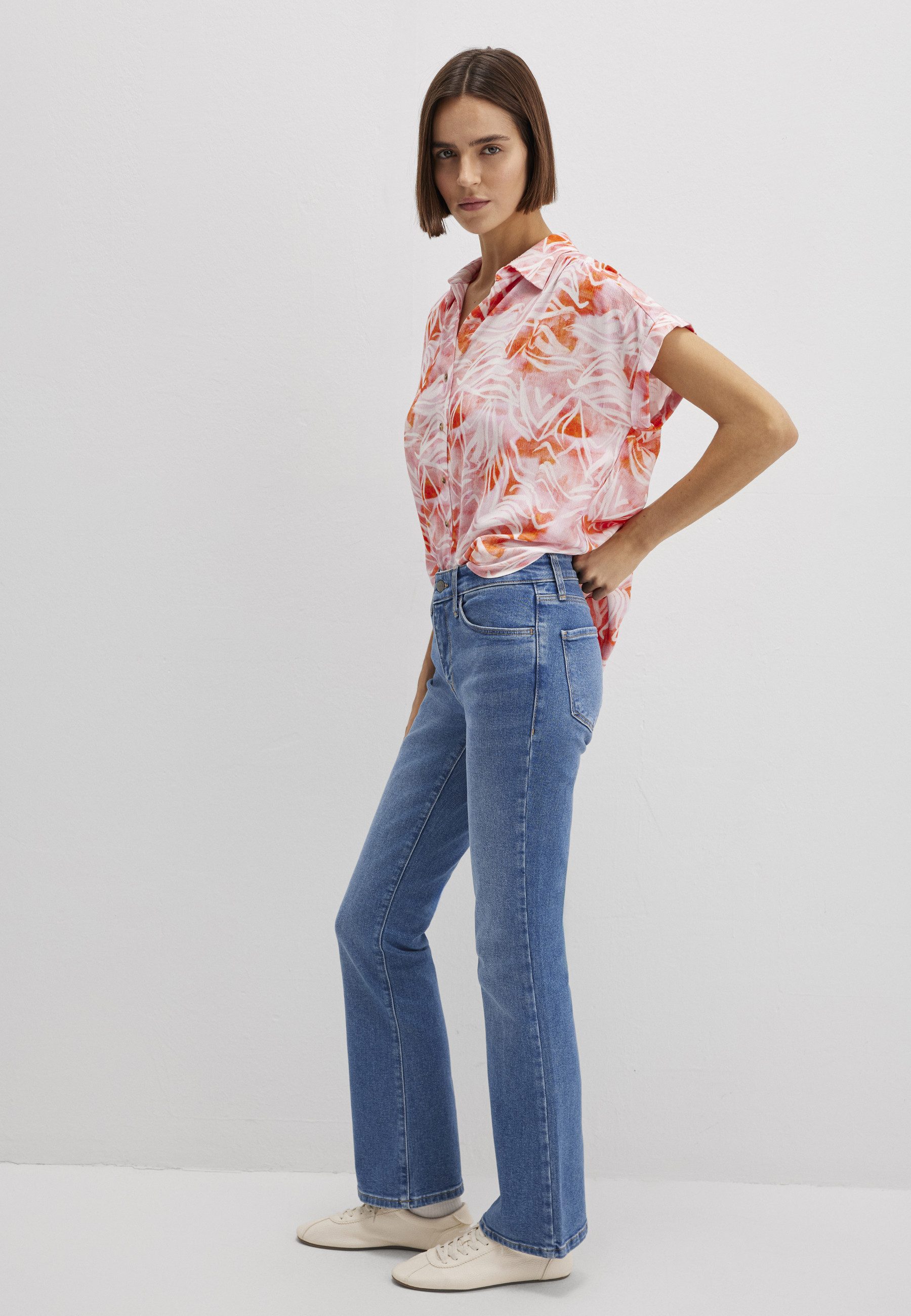 Mavi Kurzarmbluse SHORT SLEEVE SHIRT Bluse Kurzarm