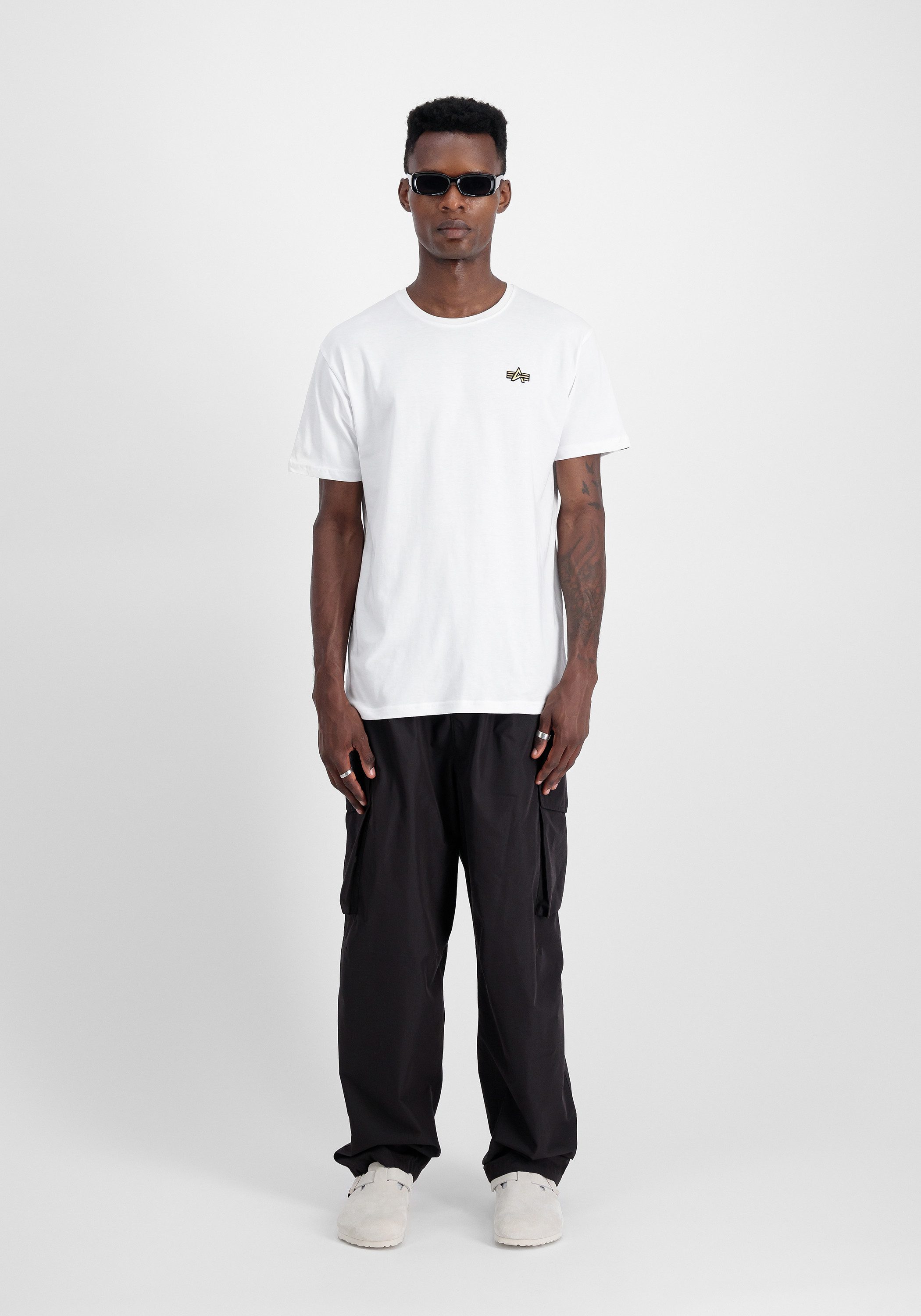 Alpha Industries T-Shirt "Puff Print Logo Backprint T-Shirt" günstig online kaufen