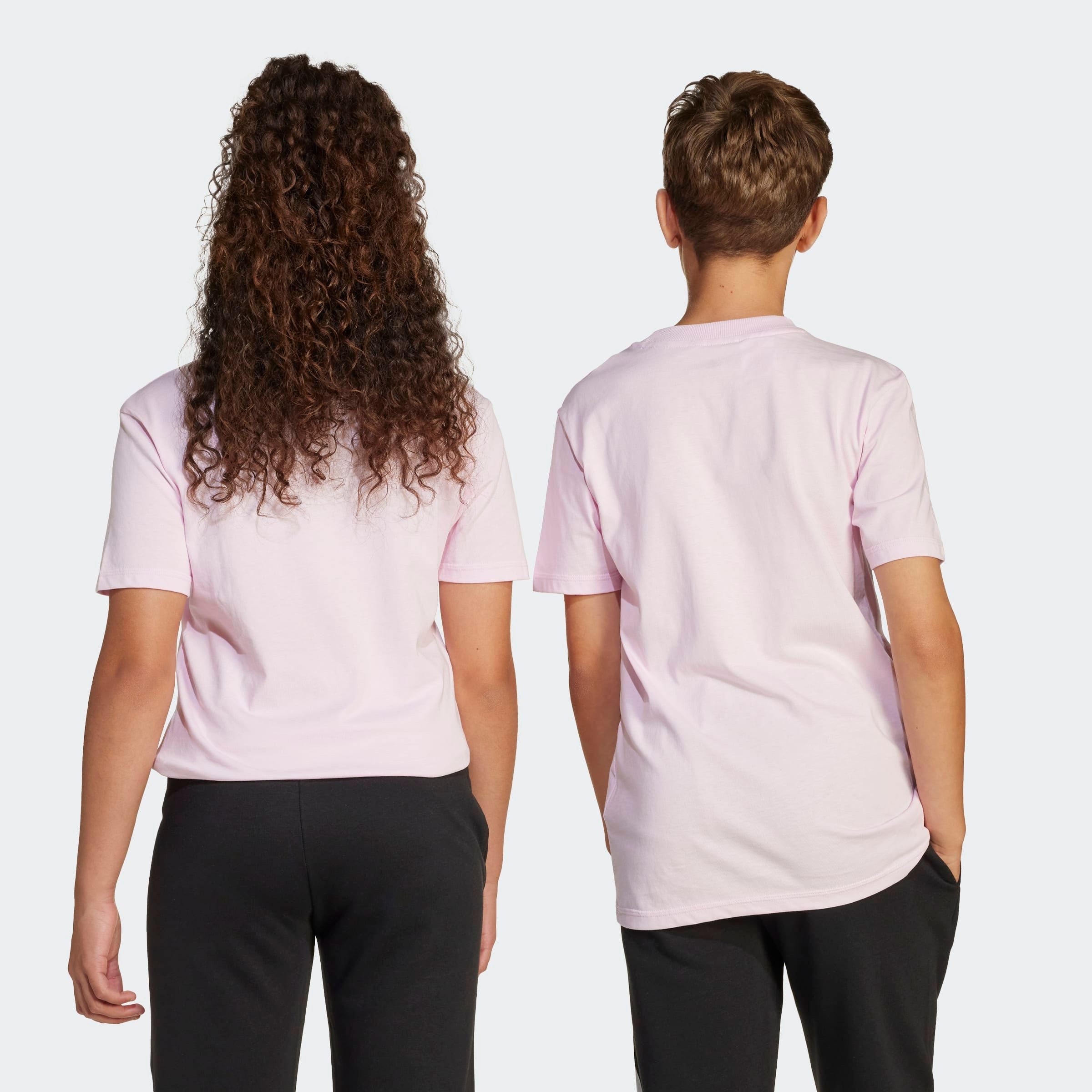 adidas Sportswear T-Shirt ESSENTIALS KIDS für Kinder, mit Rundhalsausschnitt, ohne Verschluss, aus Baumwolle