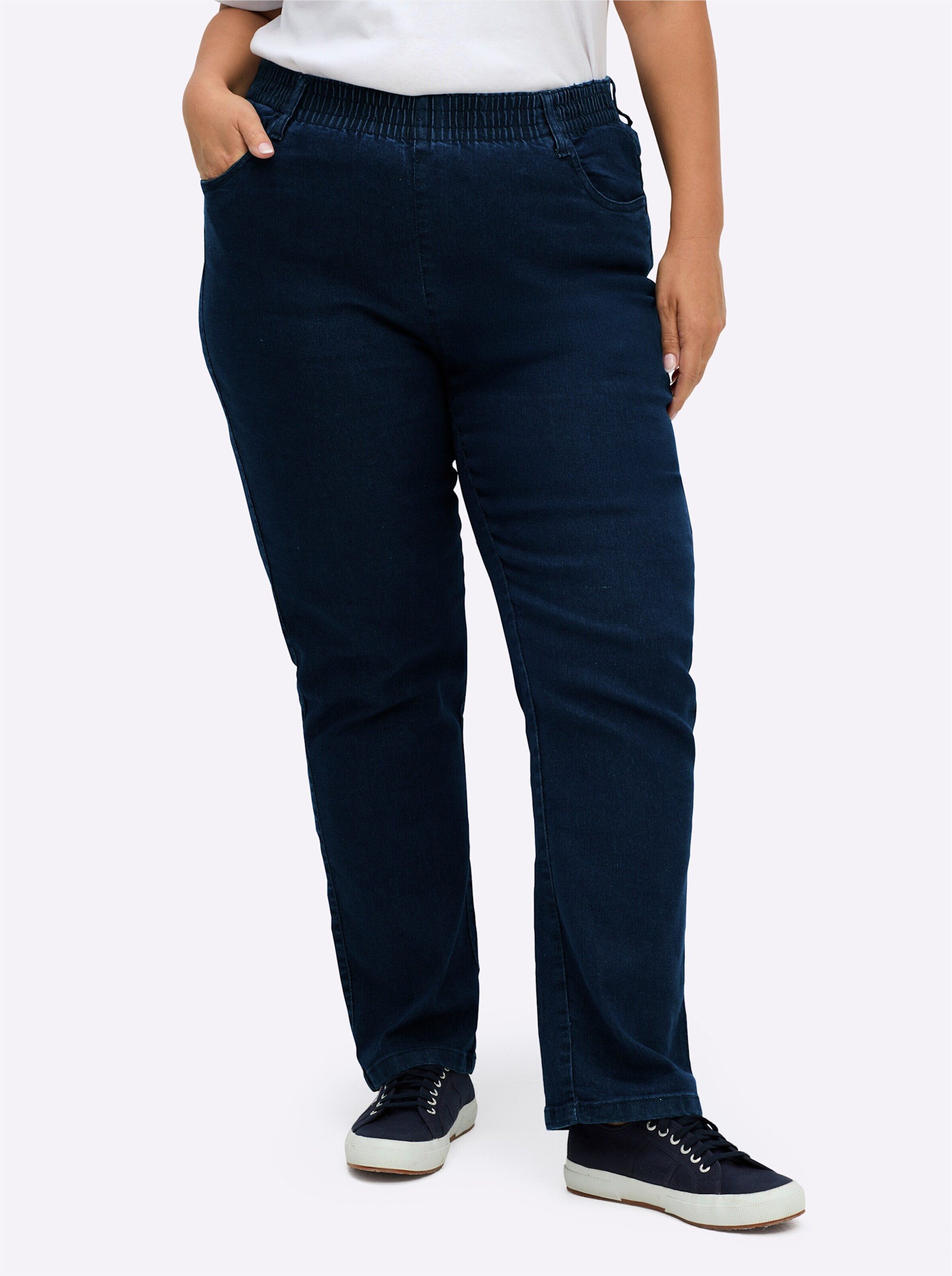 Sieh an! Bequeme Jeans Doppelpack Jeans komfortabel (2-tlg)