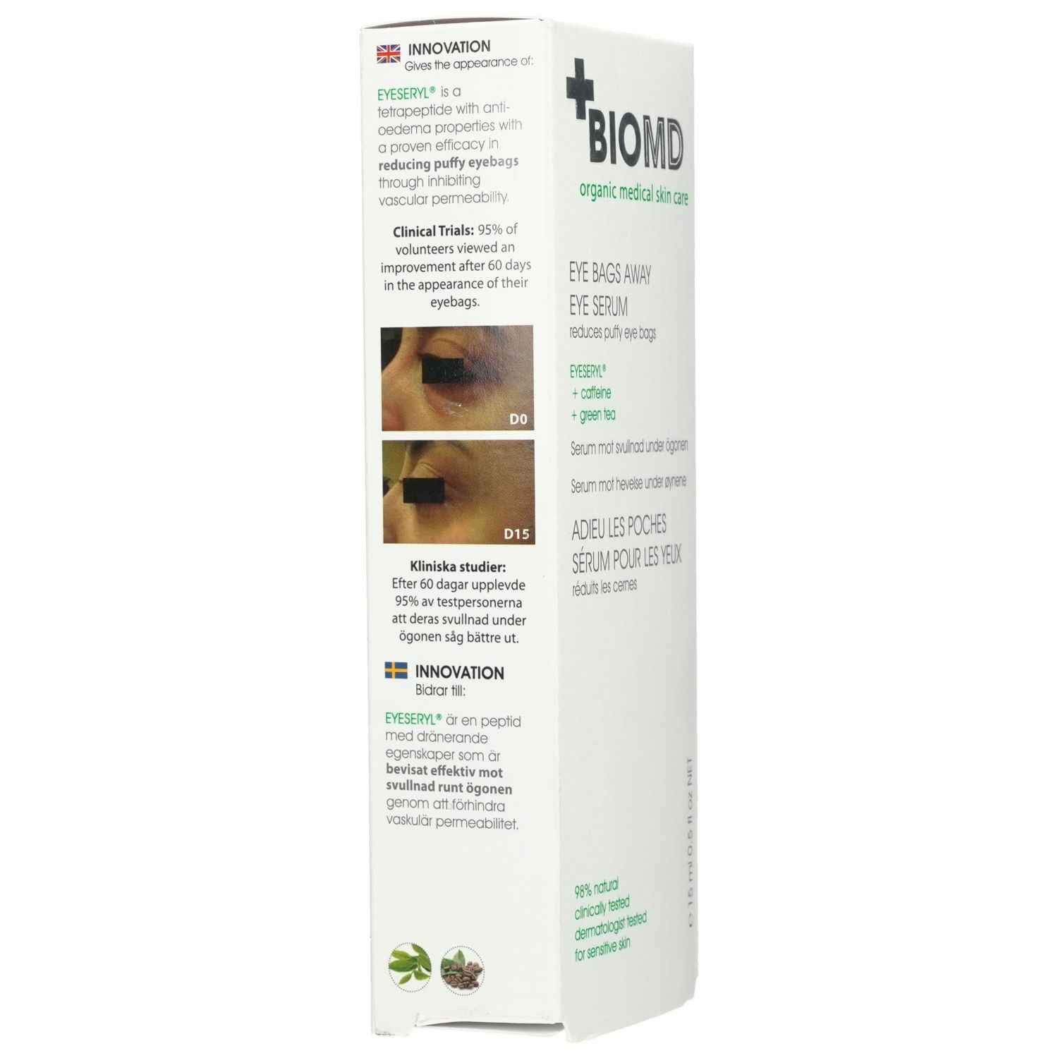 HERBA Augenserum BIOMED Tränensäcke ade Augenserum