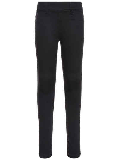 Name It Leggings Name It Dehnbare Twill- Leggins in schwarz (1-tlg)