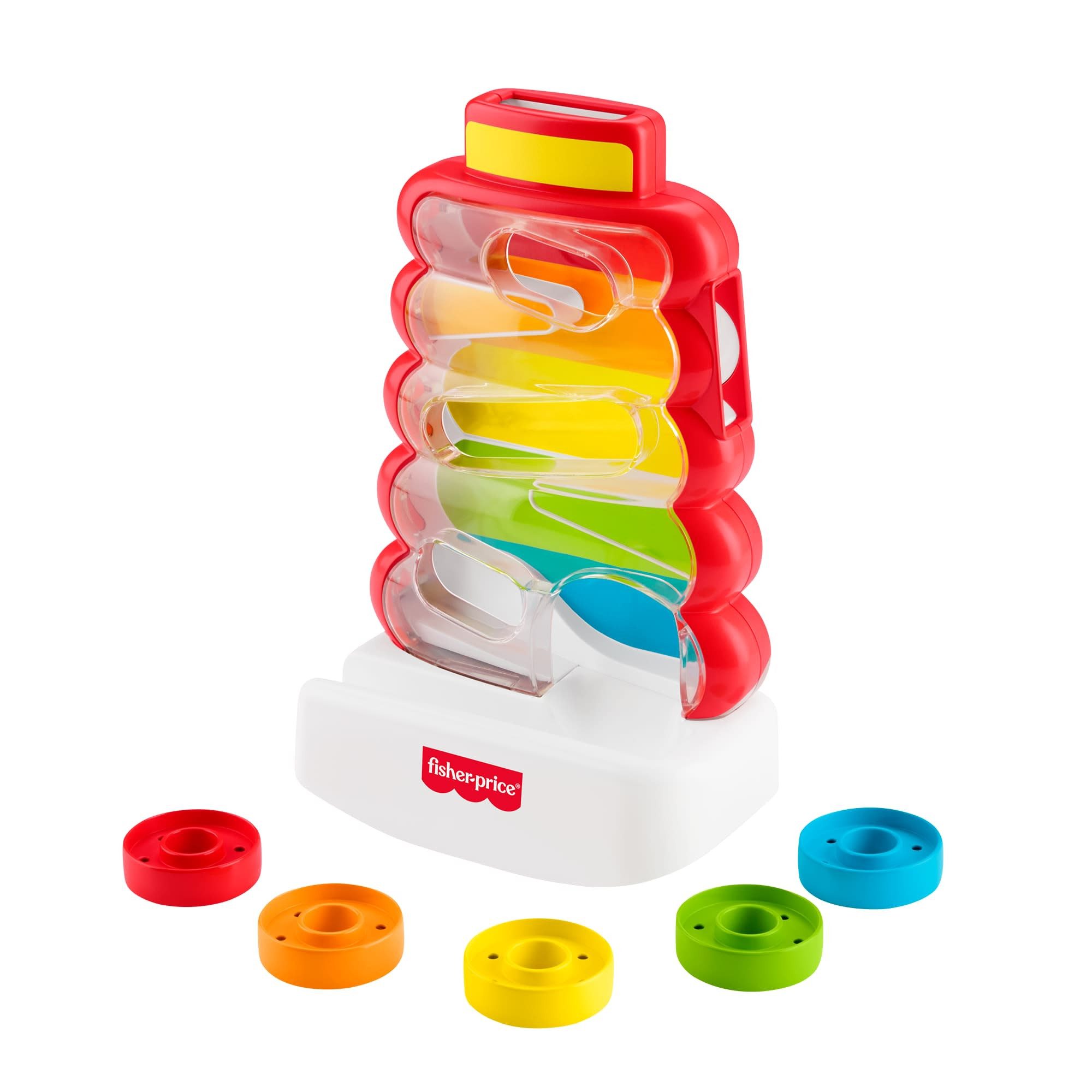 Fisher-Price® Steckspielzeug Rutschspaß Farbring Pyramide