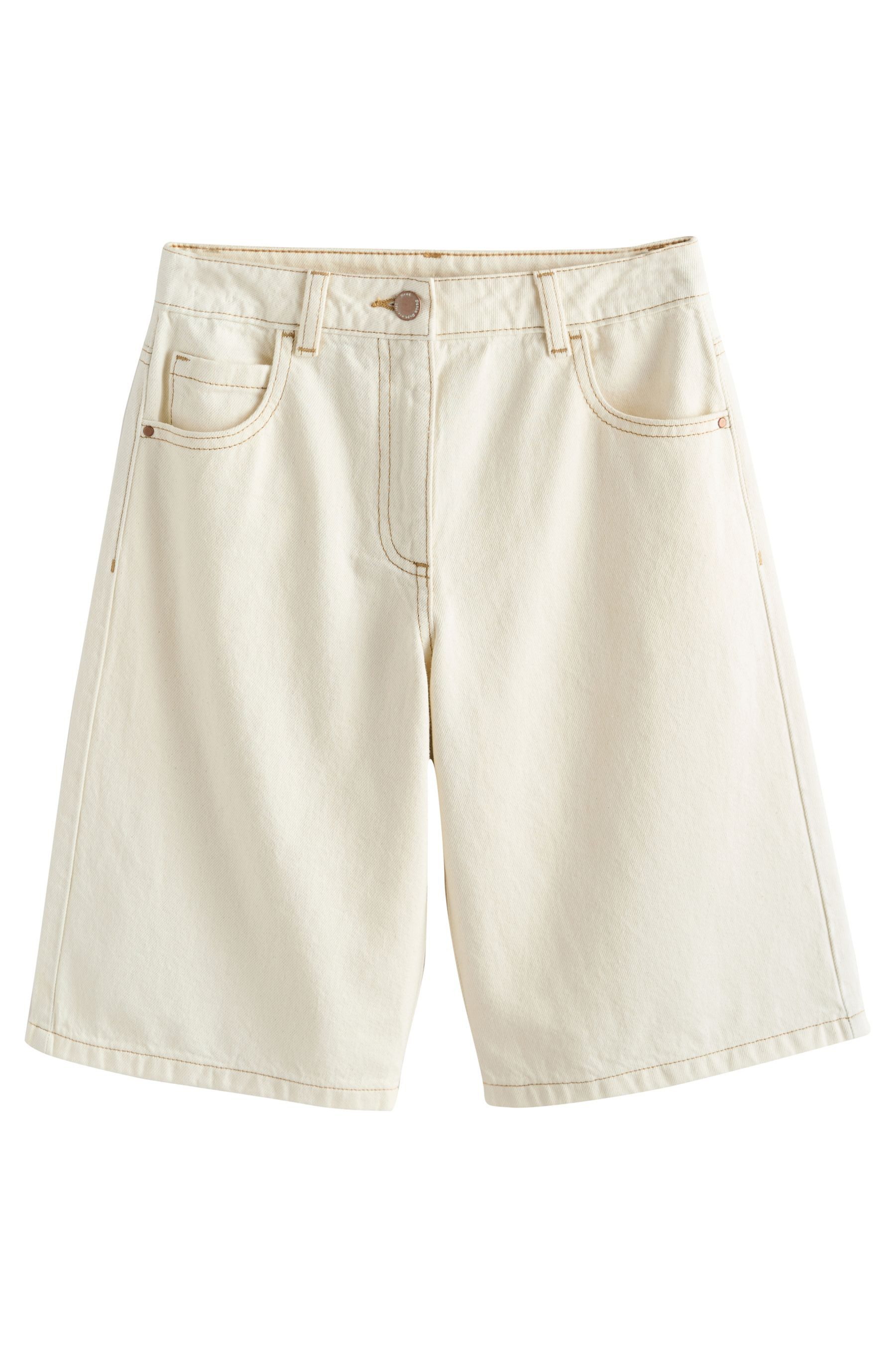Shorts Jort-Shorts mit längerem Schnitt