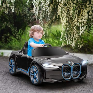 HOMCOM Elektro-Kinderauto Kinder Elektroauto Elektrisches Kinderfahrzeug mit Scheinwerfer, Belastbarkeit 30 kg, (1-tlg), mit Fernbedienung