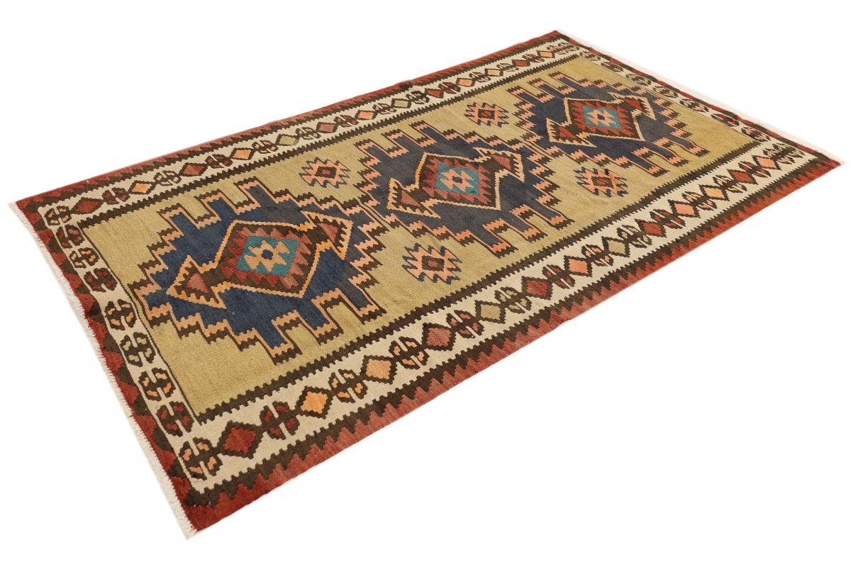 Nain Antik Kelim Orientteppich Fars Handgewebter 4 Azerbaijan Trading, rechteckig, 145x261 Orientteppich, mm Höhe: