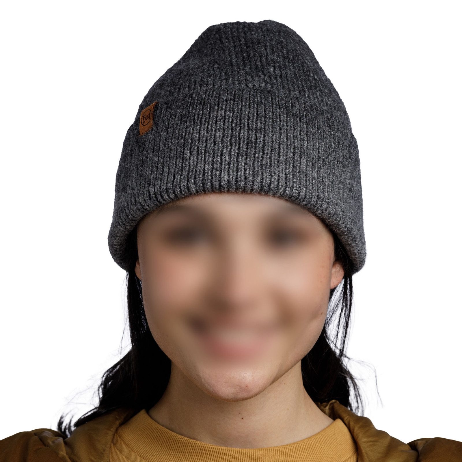 Buff Strickmütze Knitted Beanie Marin mit stilvollem Farbverlauf