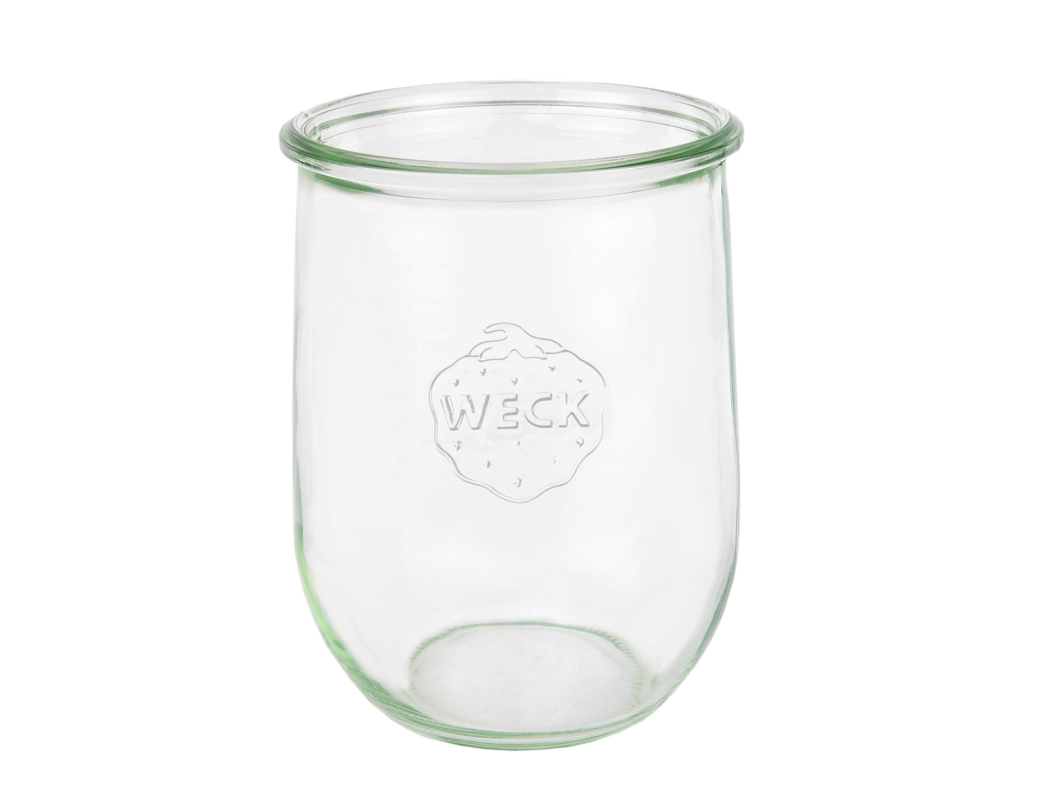 Weck 6er Glas 1L Gläser 1062ml Einmachglas Set Glasdeckel, Tulpengläser, MamboCat Sturzgläser 6