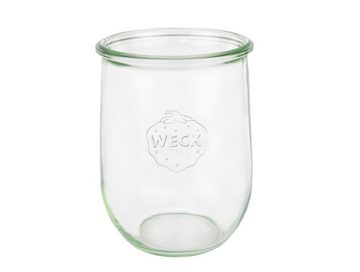 MamboCat Einmachglas 6er Set Weck Gläser 1062ml Tulpengläser, 1L Sturzgläser 6 Glasdeckel, Glas