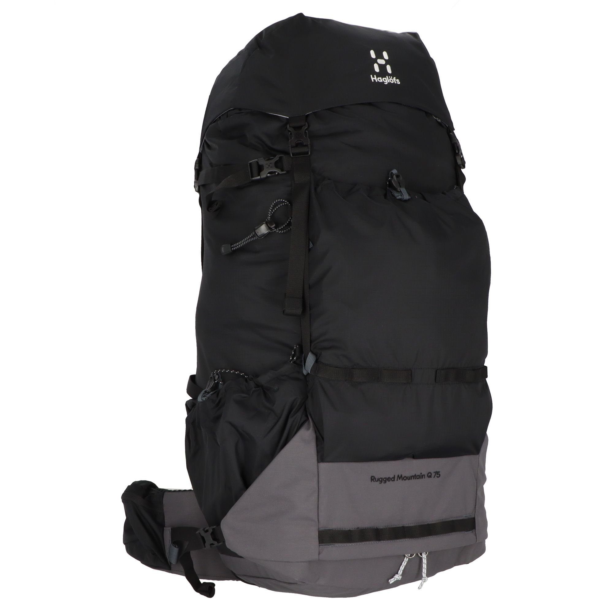 Rugged true Polyamid Mountain, Wanderrucksack black/magnetite Haglöfs