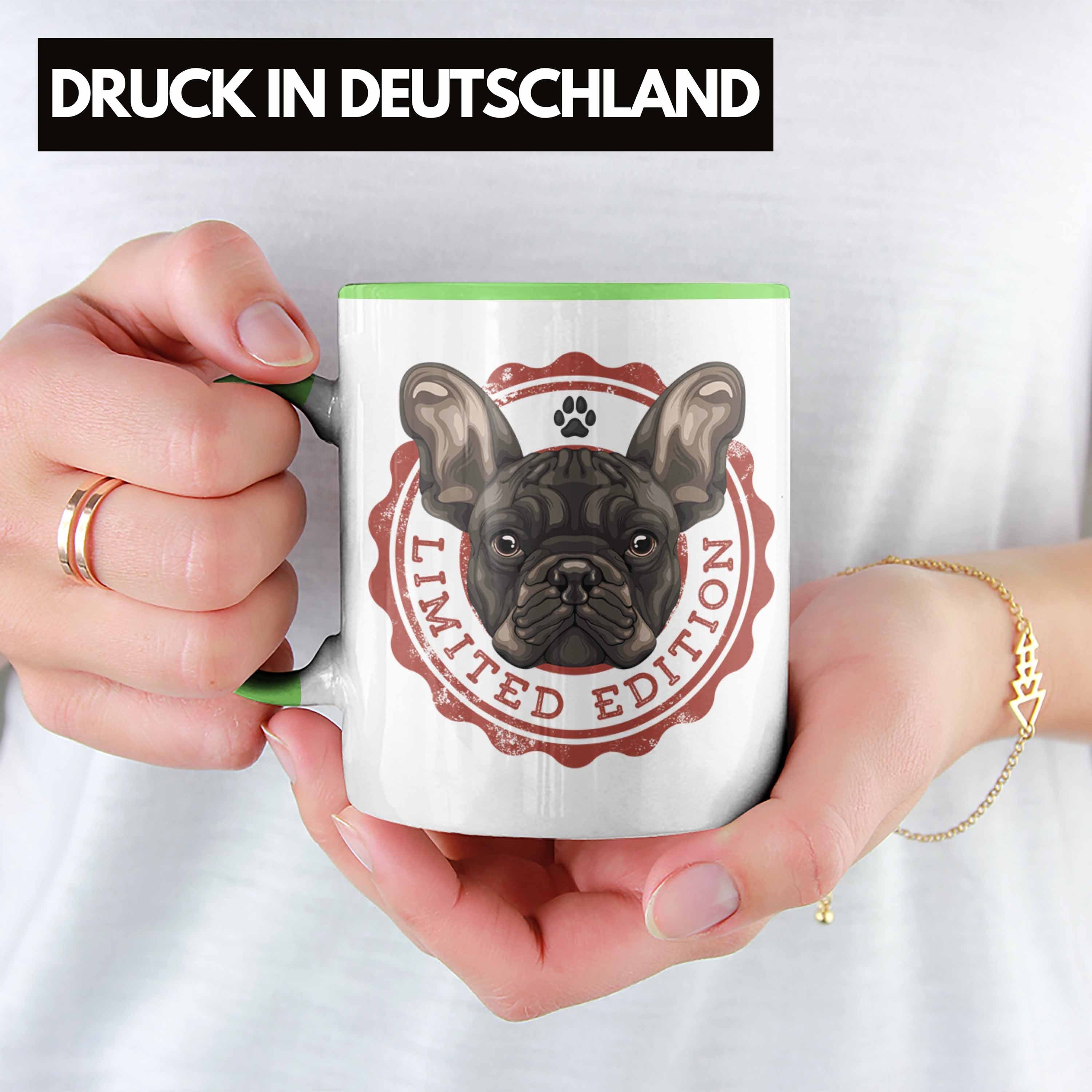 Geschenk Ges Herrchen Hunde Hundebesitzerin Frauchen Boxer Tasse Tasse Trendation Grün Boxer