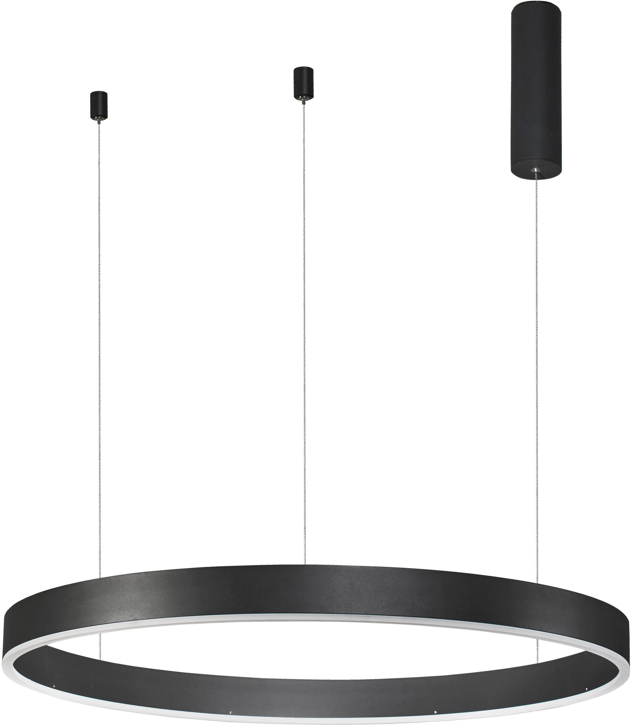 Nova Luce LED-Hängeleuchte MOTIF, Dimmfunktion, Warmweiß, Dimmbar; Höhenverstellbar; Mit Leuchtmittel