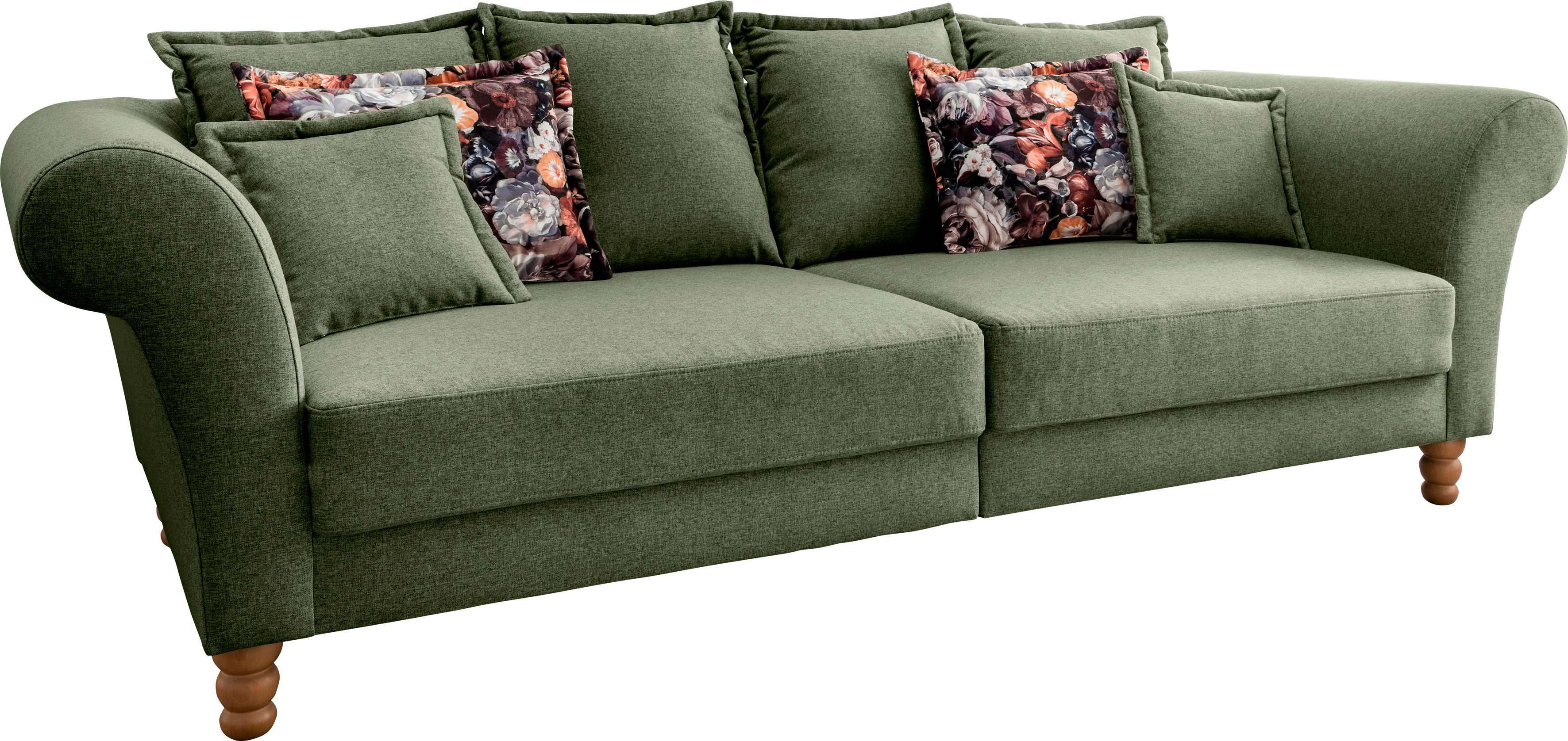 Home affaire Big-Sofa Tassilo Mega Sofa mit viel Platz, bequem durch Kaltschaum im Sitz