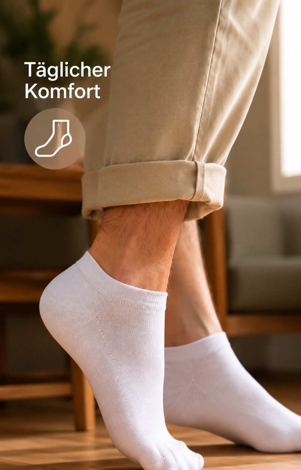 NERS Kurzsocken aus Baumwolle 10 Paar, Damen und Herren ohne Naht, mit Komfortbund (10-Paar, 10) Sneaker socken, Atmungsaktive, Ohne Gummidruck, Robust und Langlebig