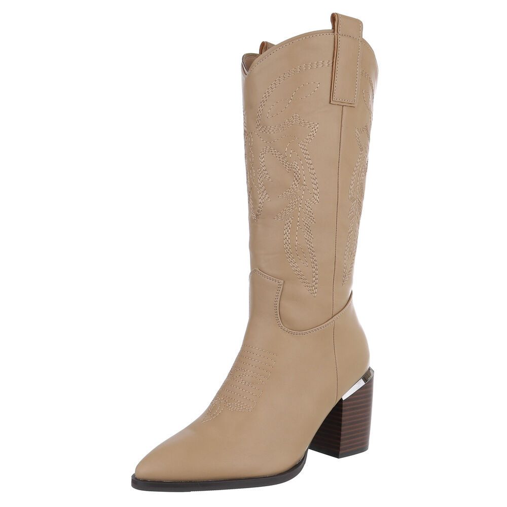Ital-Design Damen Cowboyboots Western Westernstiefel (88460458) günstig online kaufen