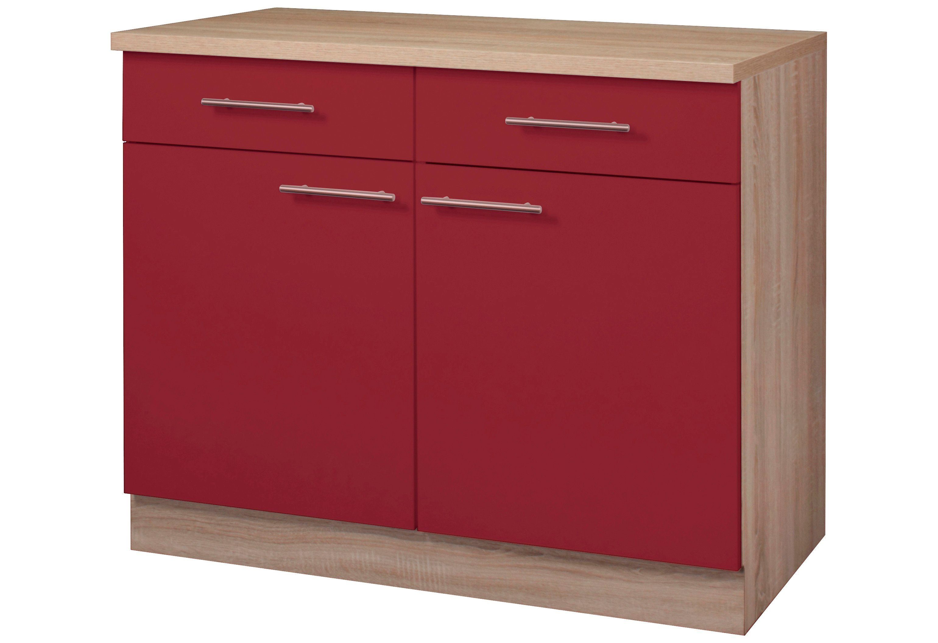 wiho Küchen Unterschrank Montana 100 cm breit