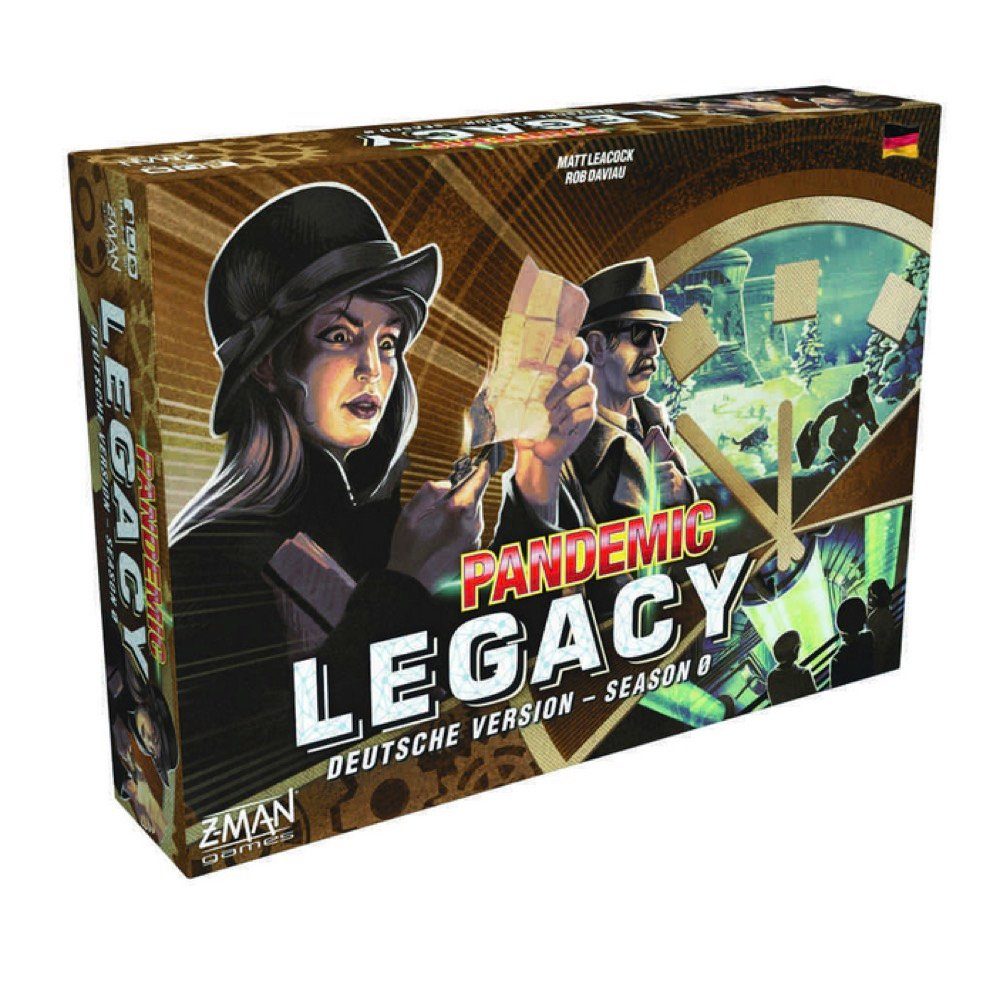 Z-Man Games Spiel Familienspiel Strategiespiel Pandemic Legacy Season 0 ZMND0011
