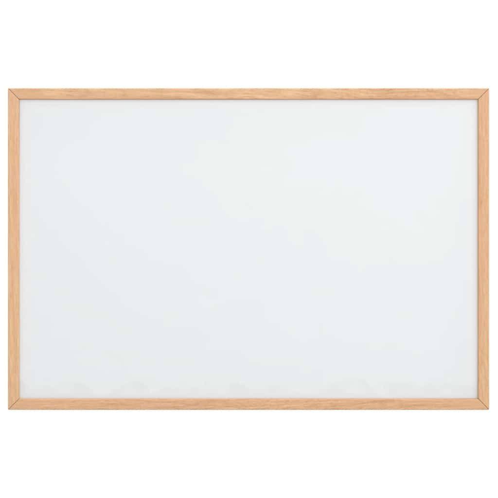 vidaXL Pinnwand Magnetisches Whiteboard mit Rahmen aus massivem Kiefernholz 60 x 40 cm