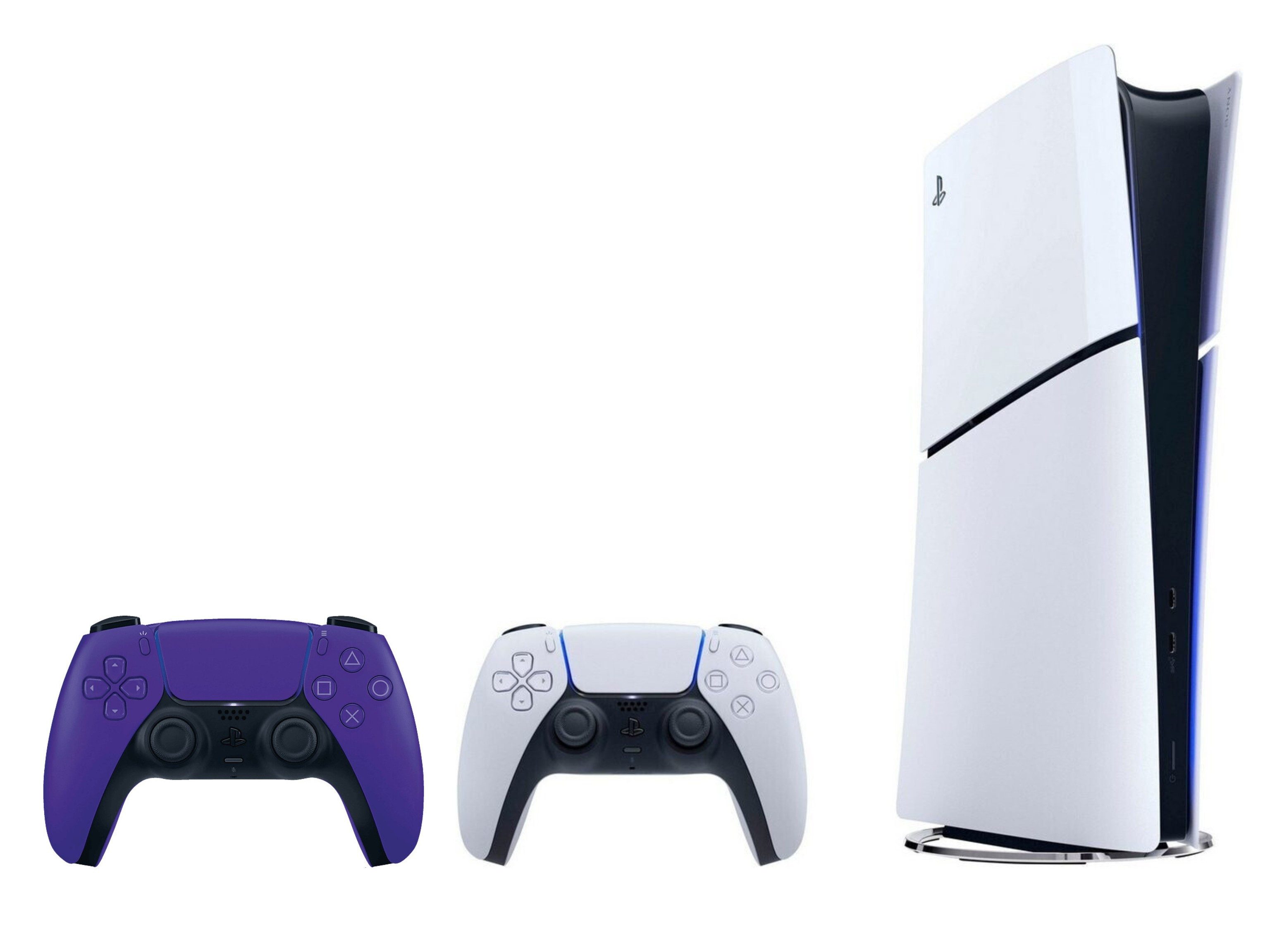 PlayStation 5 Slim Digital Edition + Controller Galactic Purple