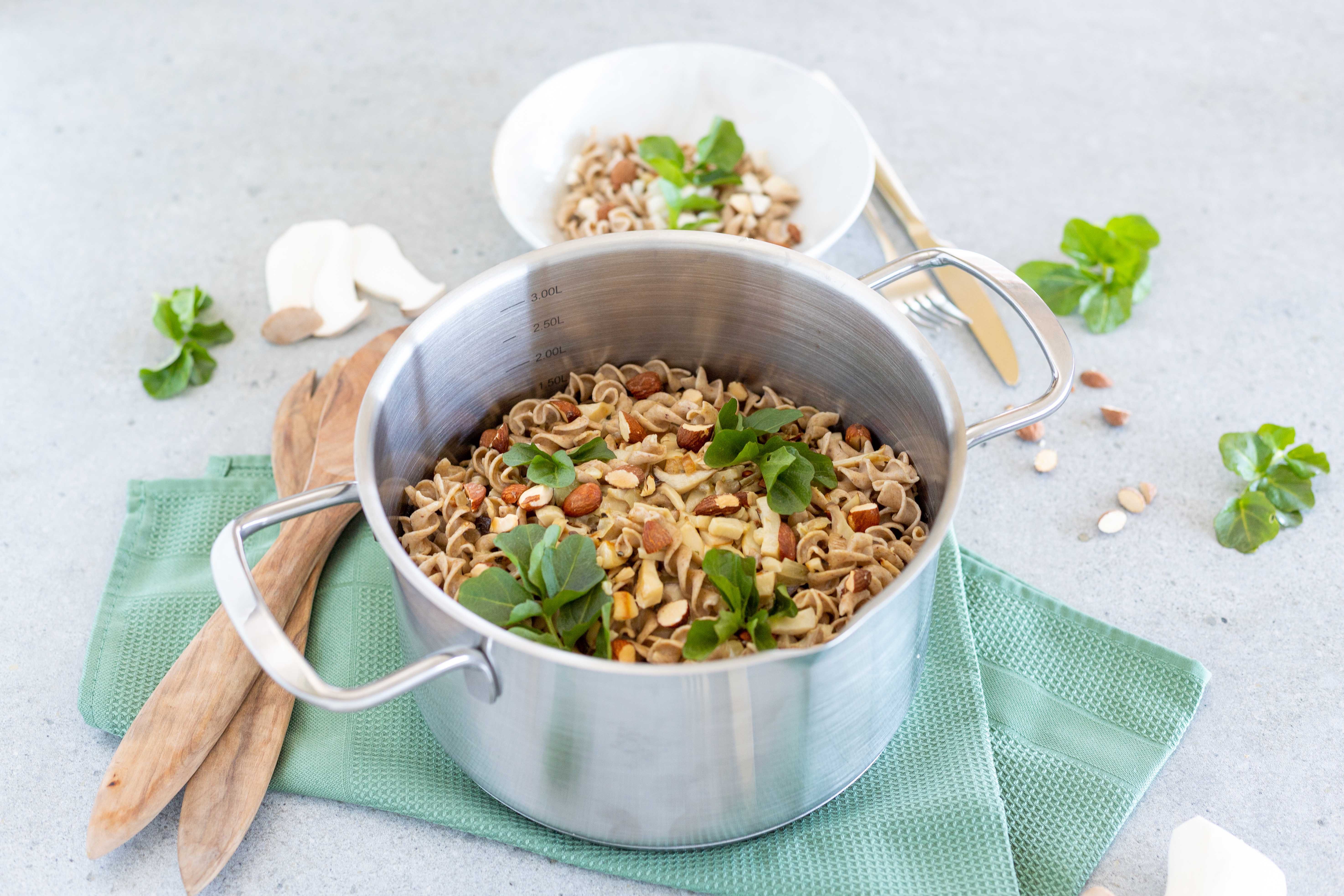 MÄSER Bratentopf Kochtopf Sanvito, Edelstahl, Edelstahl 18/10 (Set, 1-tlg., Topf inkl. Deckel)