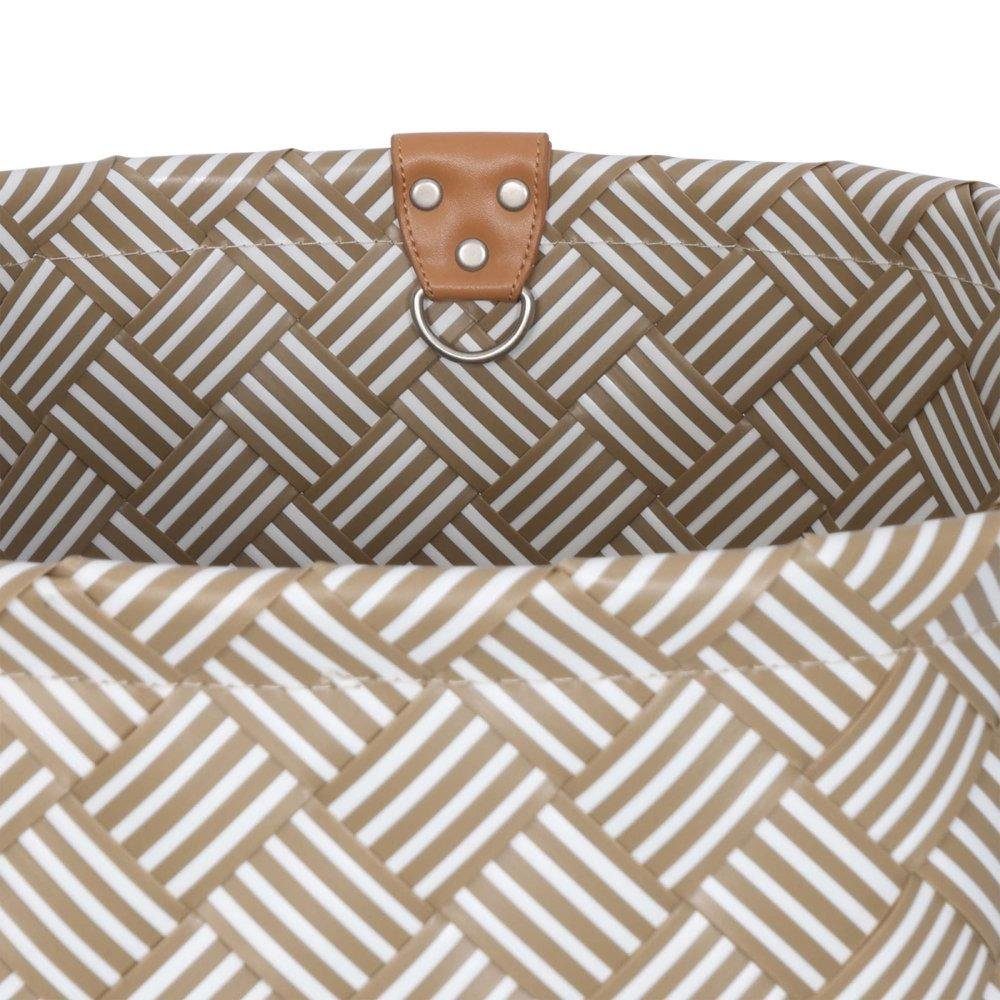 Handed By Einkaufskorb Handed By Freizeittasche Saint-Maxime Stipes Khaki günstig online kaufen