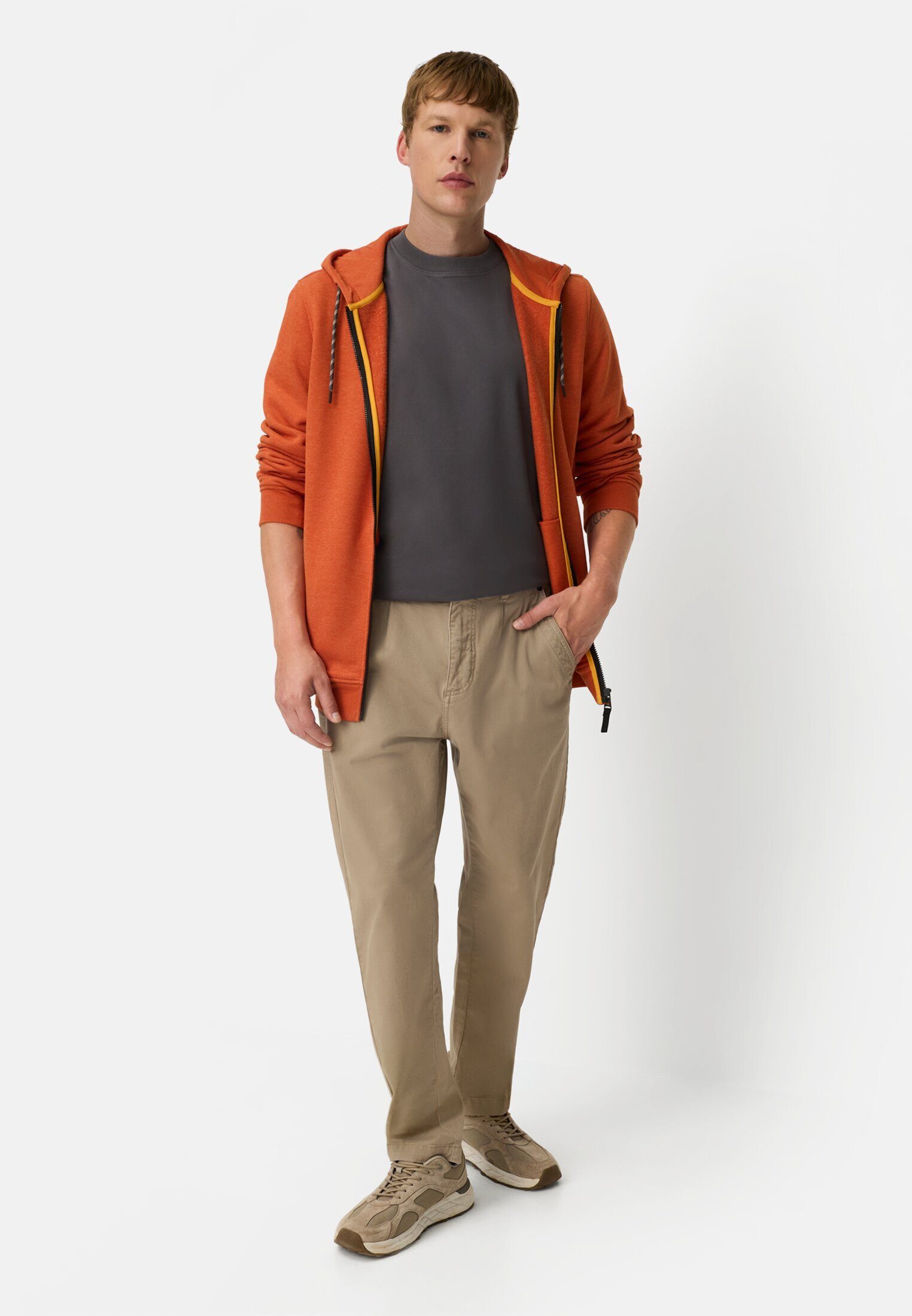 camel active Chinos mit 2-Wege Stretch (1-tlg)
