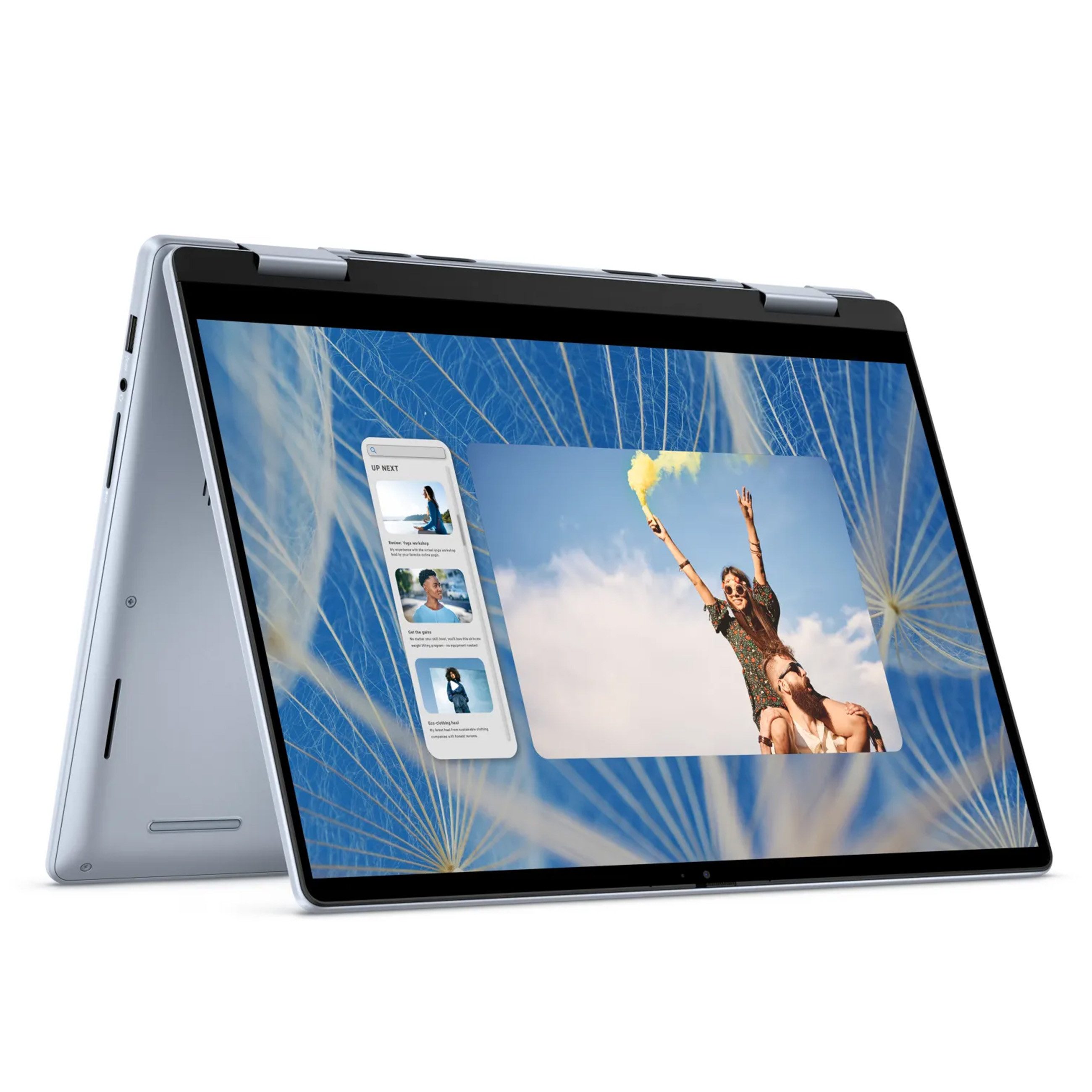 Dell Inspiron 14 2-in-1 7440 Convertible Notebook (35,6 cm/14 Zoll, Intel 1334U, Intel Iris XE Graphics, 16 GB, 500 GB SSD, Convertible)