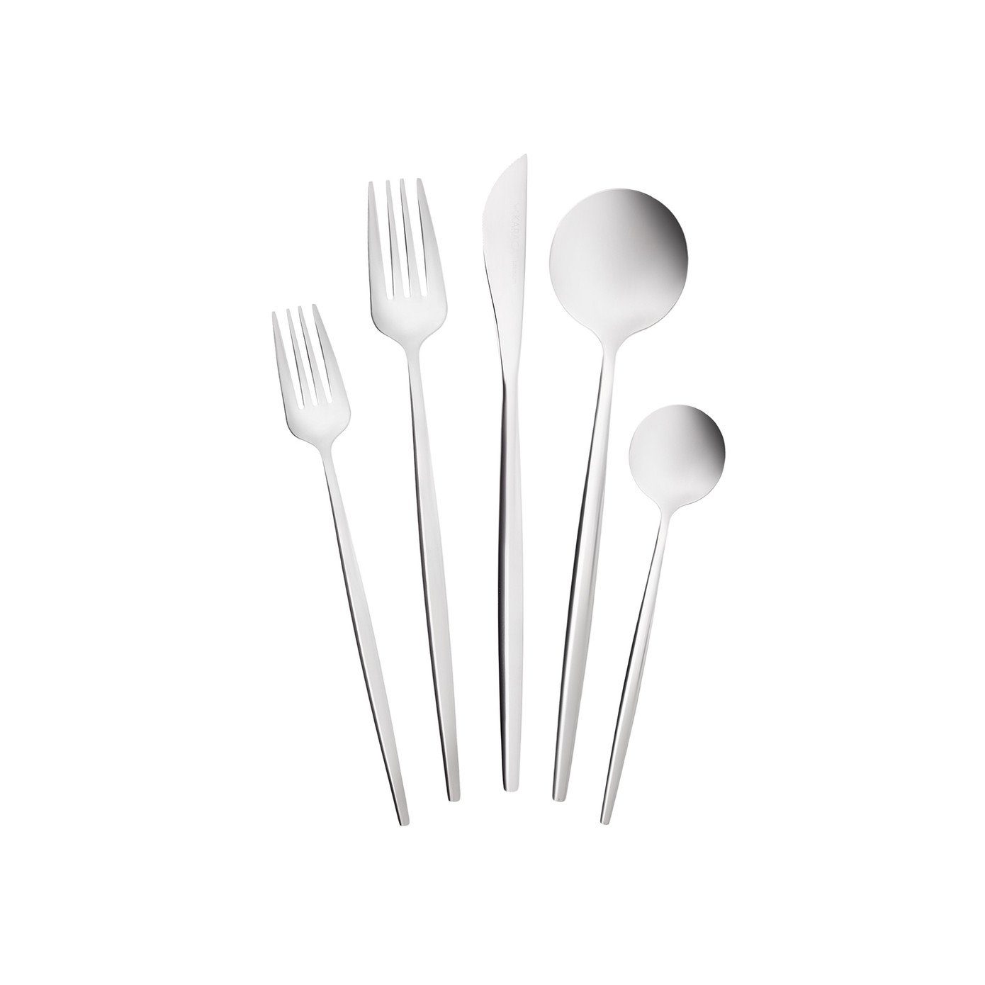 Karaca Besteck-Set Karaca Orion Platin 30-teiliges Besteckset für 6 Personen Stahl (30-tlg), 1 Personen, Stahl