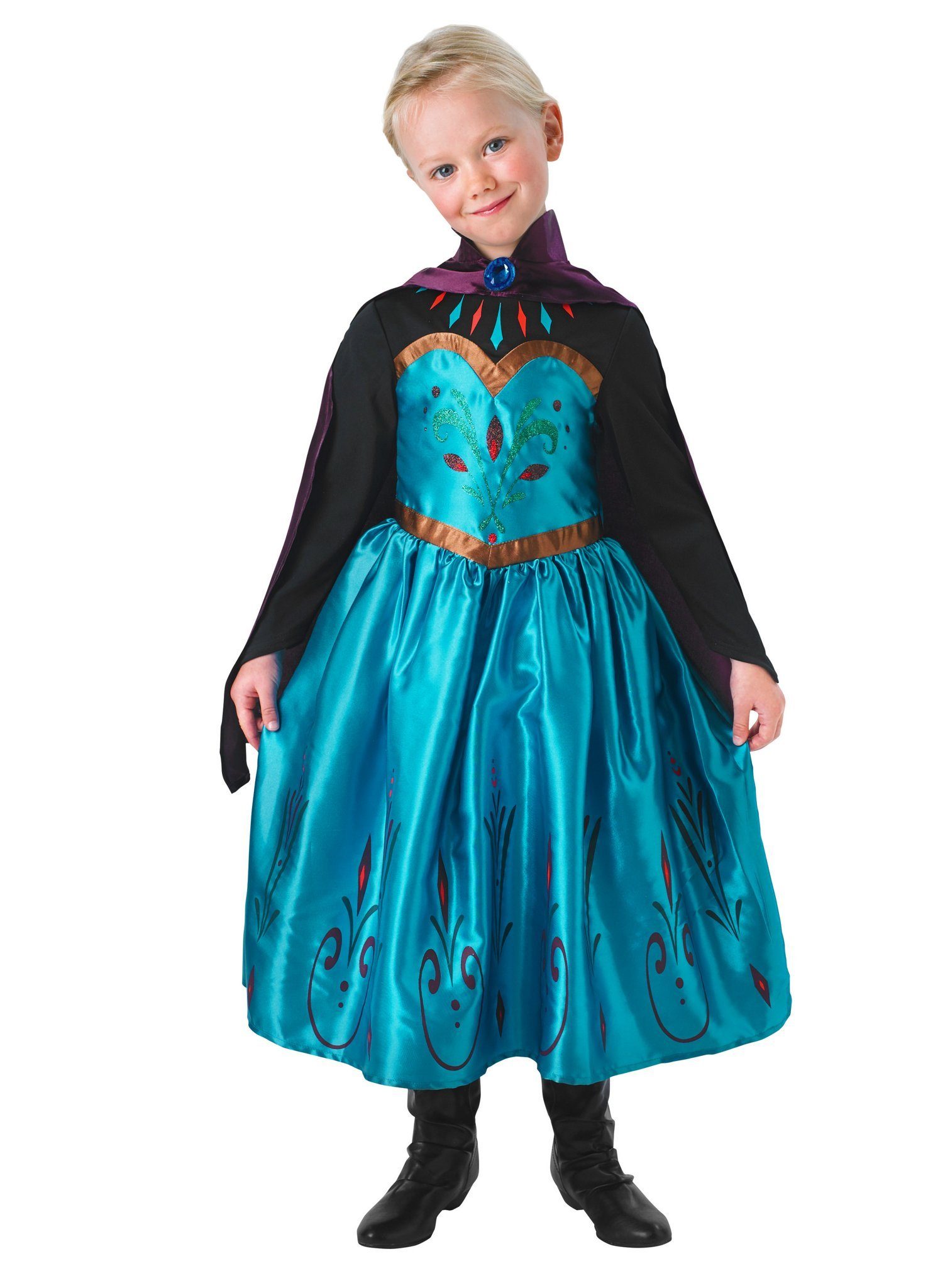 Rubie´s Kostüm Die Eiskönigin Elsa Krönungskleid, Original Die Eiskönigin  Kostüm für Mädchen