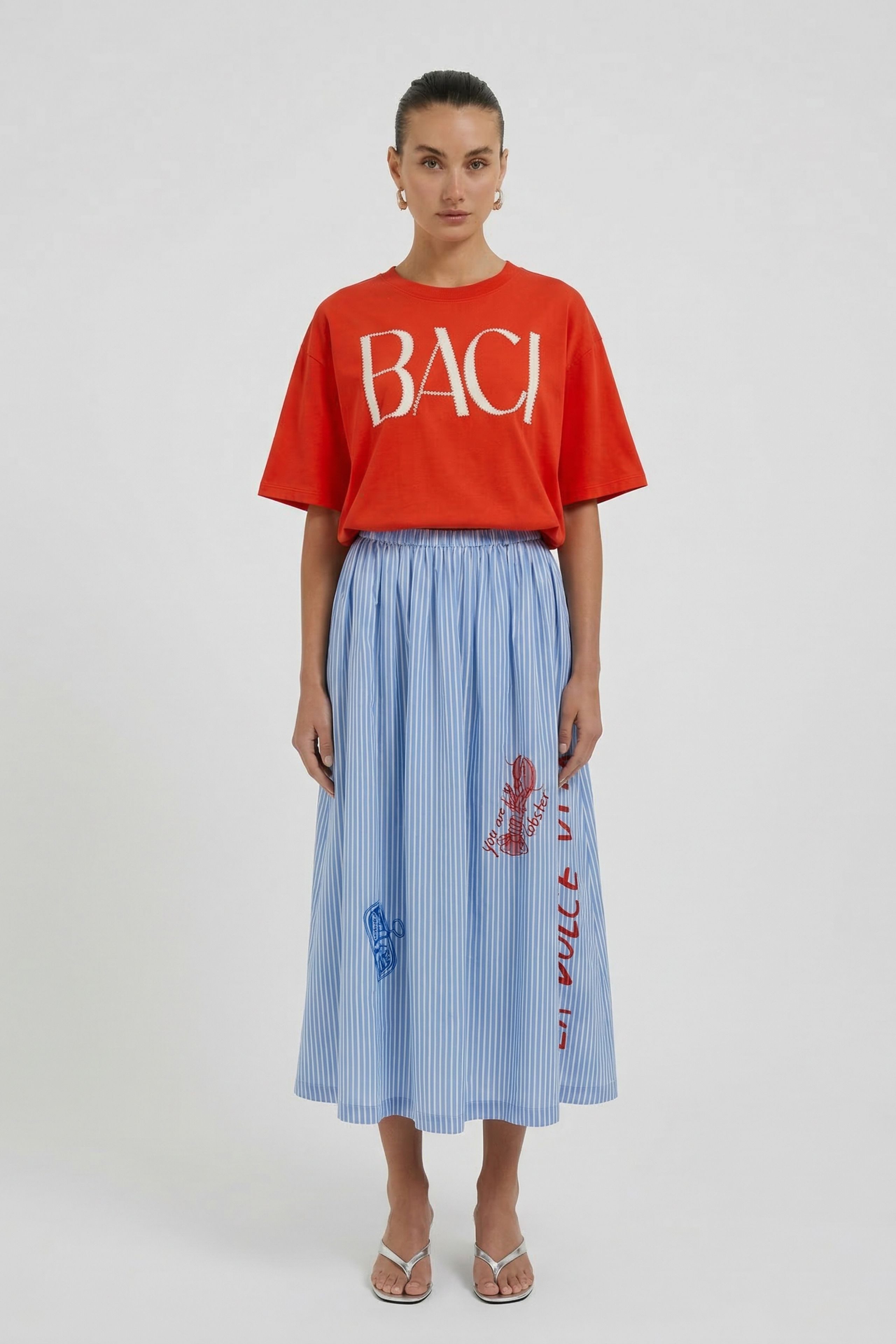 Oui Langarmshirt