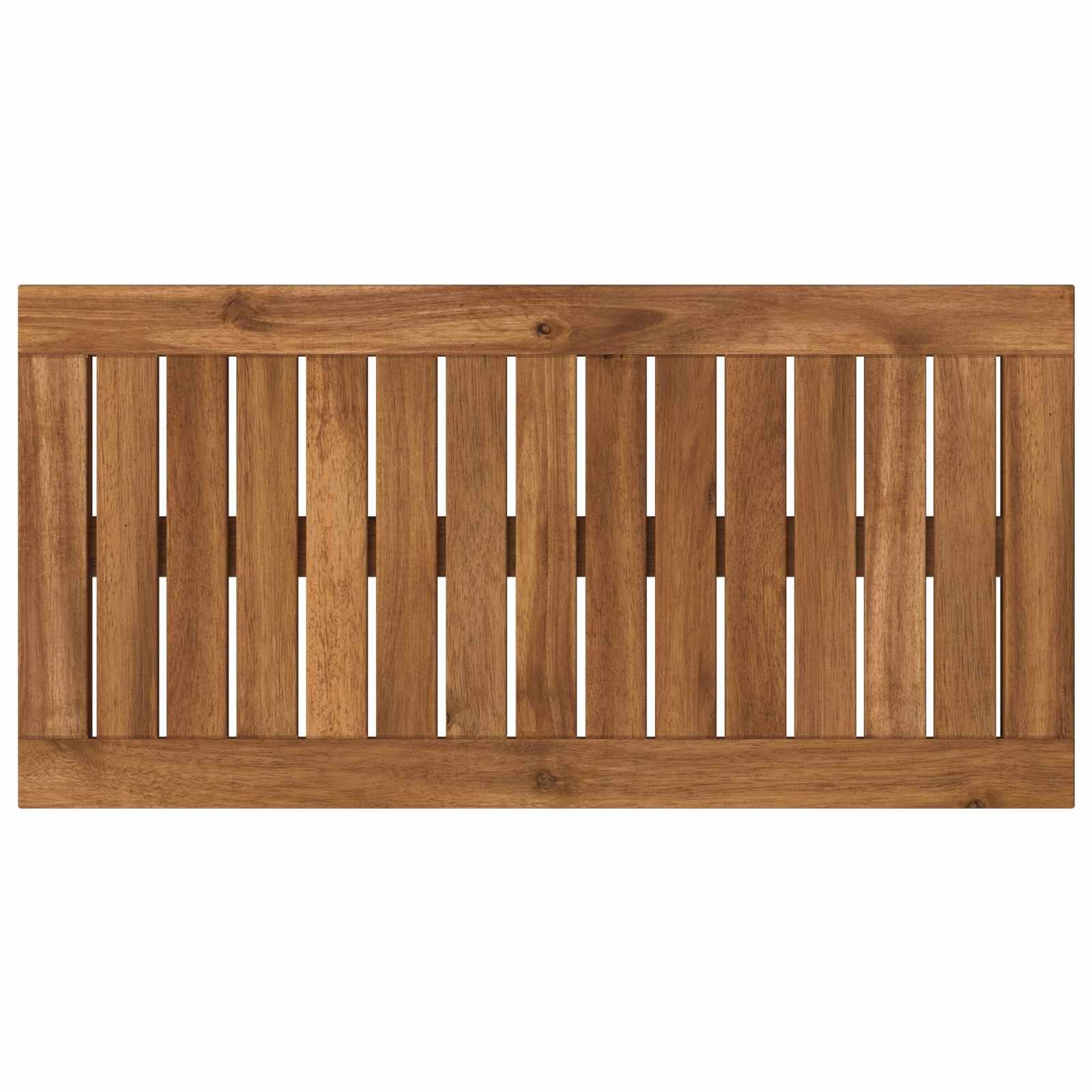 vidaXL Tischplatte Tischplatte 60,5 x 30 x 2 cm Rechtwinklig Massives nholz (1 St)