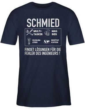 Shirtracer T-Shirt Schmied Handwerker Geschenke