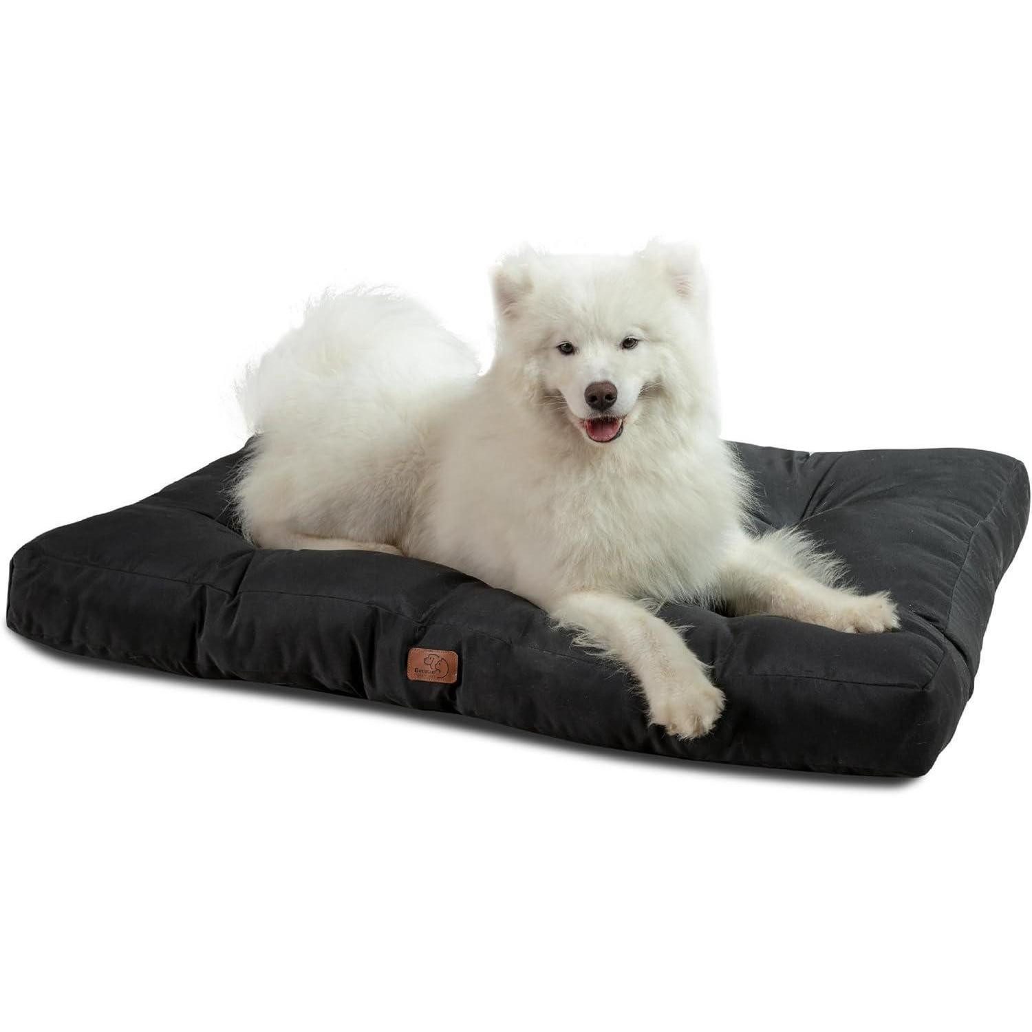 Hundematte Hundekissen XXL 111x89cm 10cm tiefschwarz L 111 x B 89 x H 10 cm