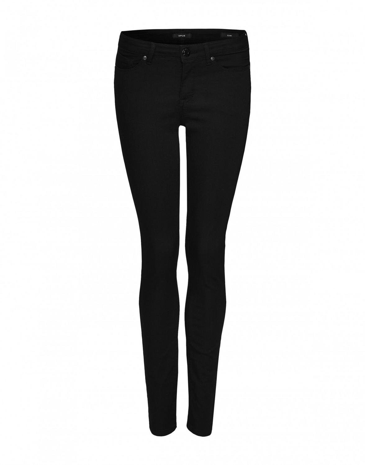 OPUS Skinny-fit-Jeans Hose Denim Elma black