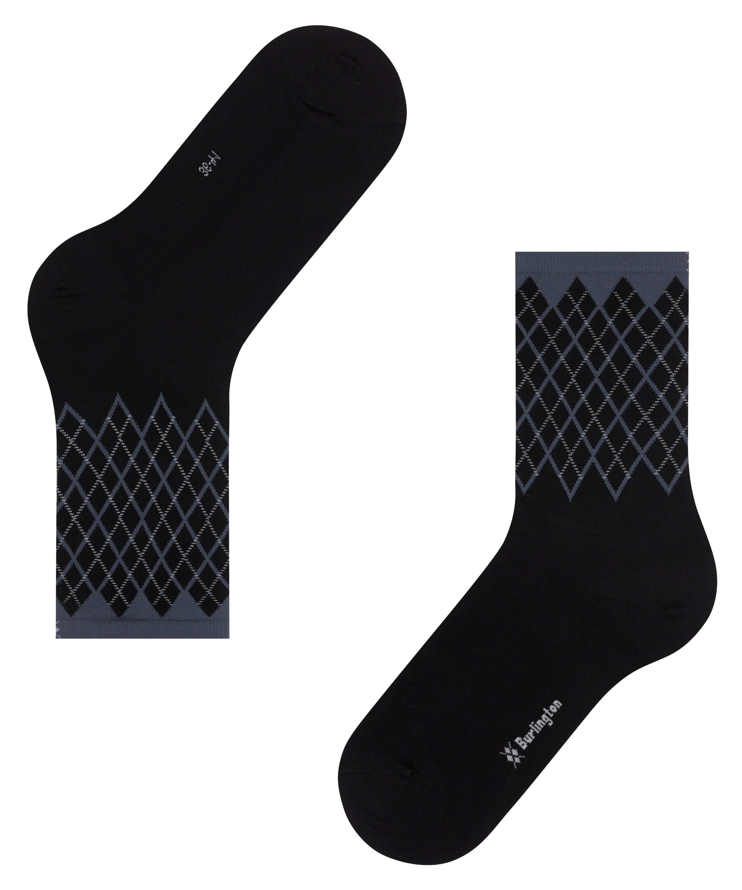 black Burlington Mayfair (1-Paar) Socken (3000)