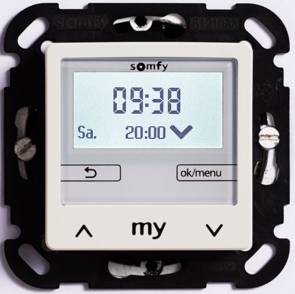 Somfy Rollladenmotor Somfy Chronis Smoove Uno S Pure White (1805282)