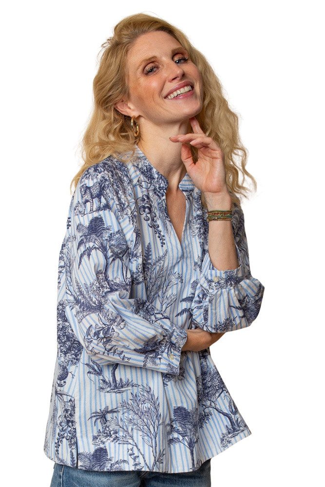 Emily Van Den Bergh Schlupfbluse Damenbluse 8950-740