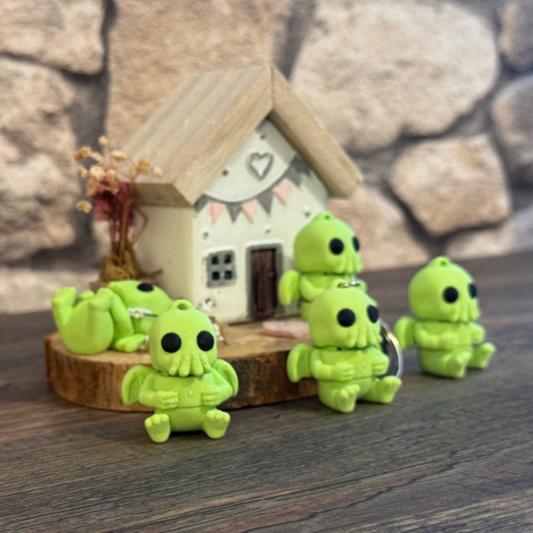 UDINGO Schlüsselanhänger Tiny Ctulhy
