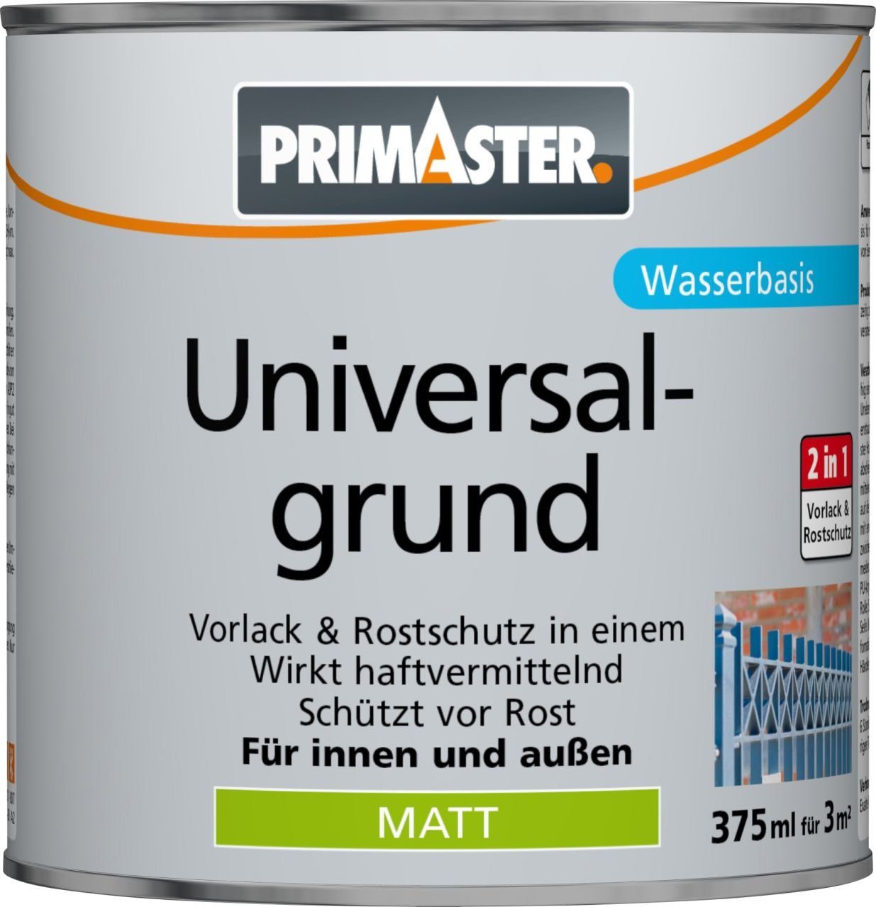 Primaster ml 375 grau Universalgrund matt Primaster Haftgrund