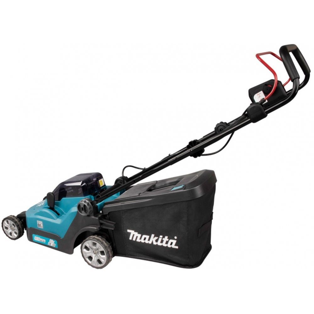 Makita Akkurasenmäher DLM382PT2 - Akku-Rasenmäher - blau/schwarz