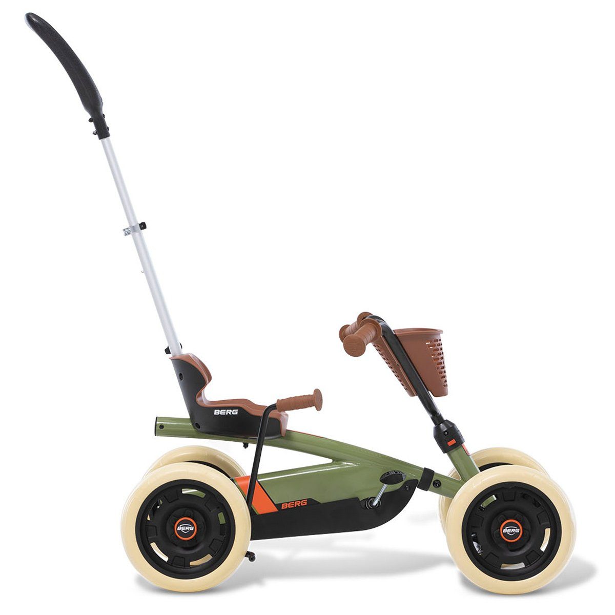 Berg Kinderfahrzeug-Räder Berg Pedal Gokart Buzzy Retro 2-in-1 - Green