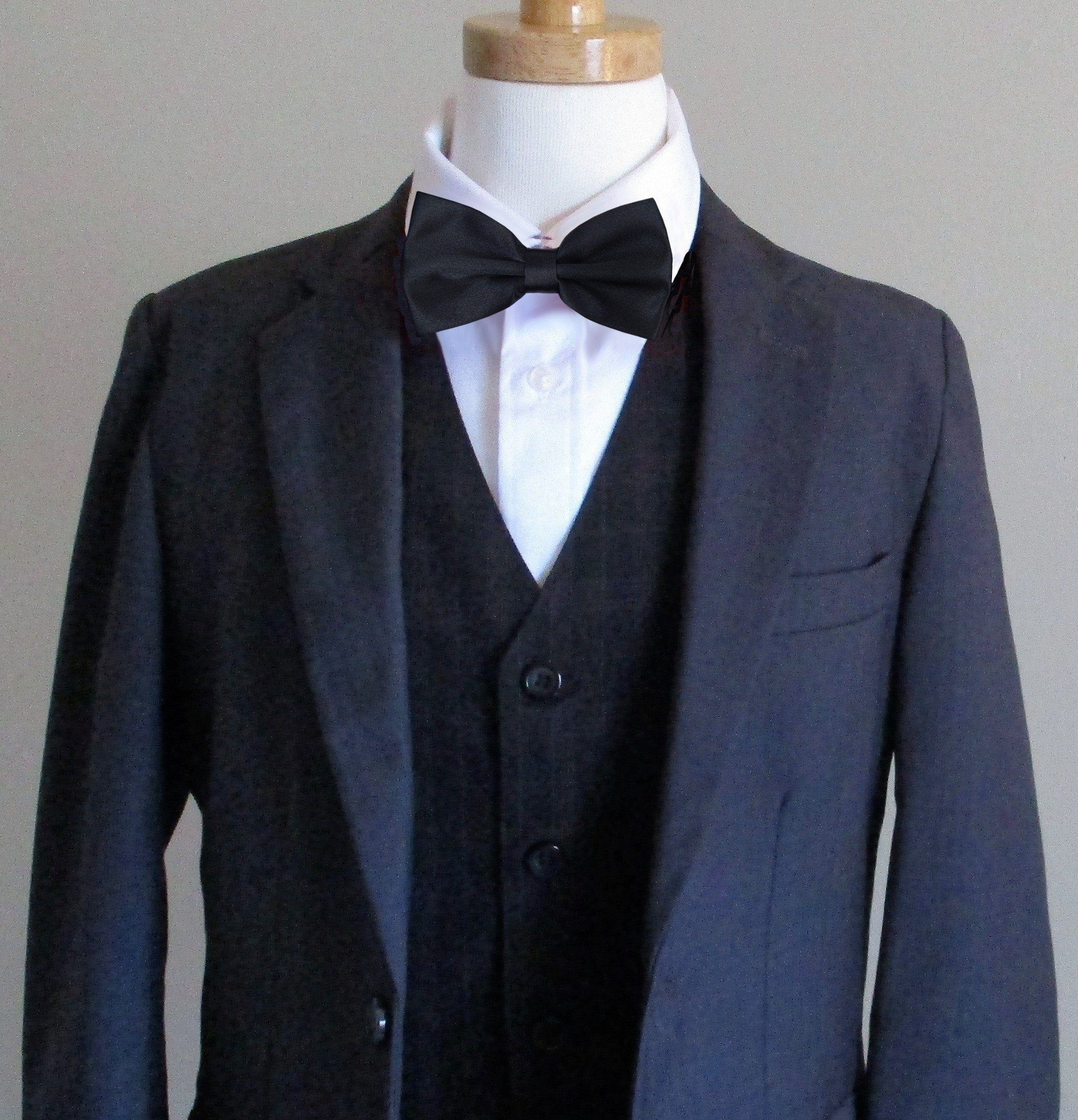 Ella Jonte Fliege schwarz unifarben Satin günstig online kaufen