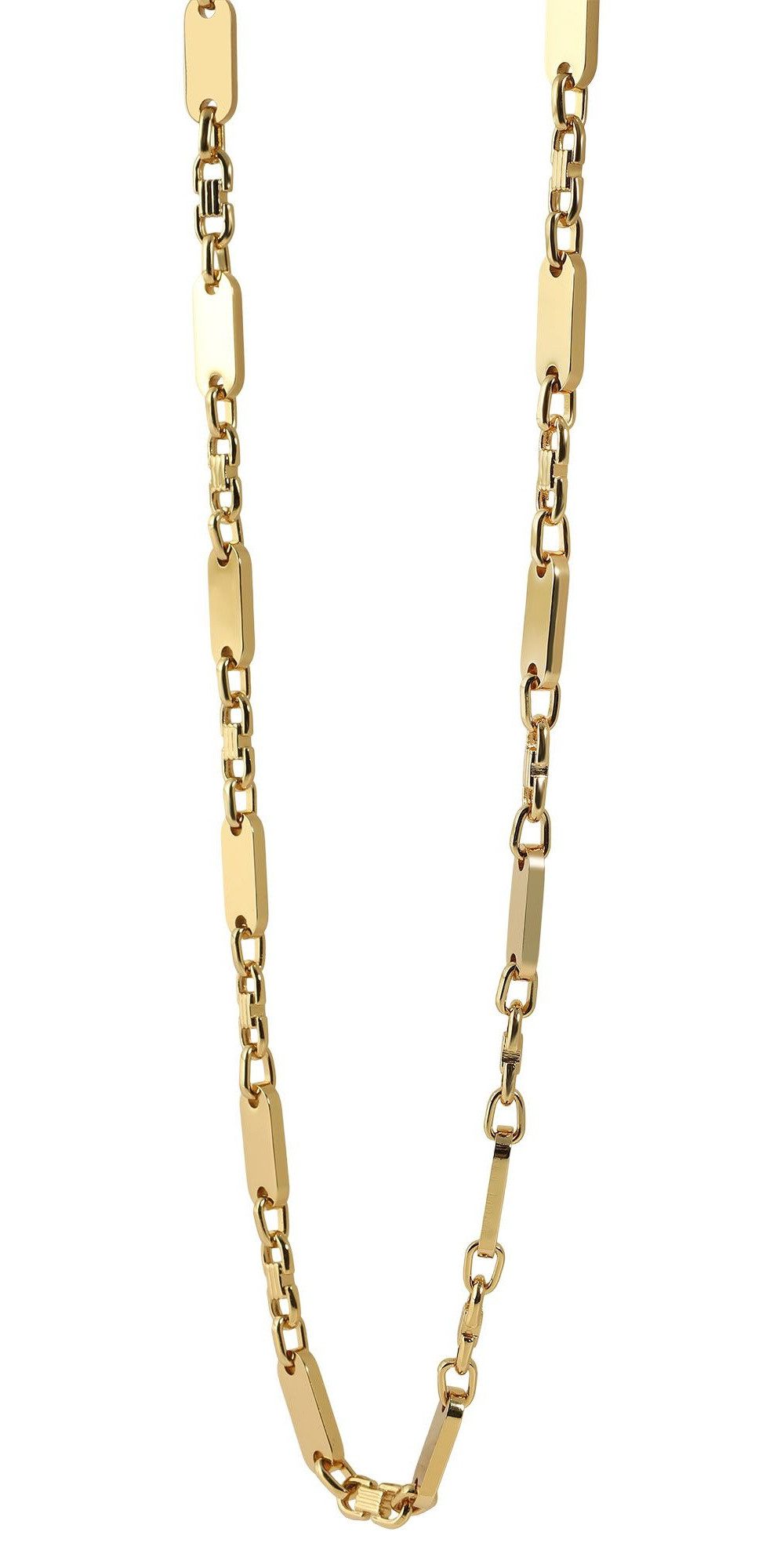 Adelia´s Kette ohne Anhänger Halskette – Plattenkette aus Edelstahl 70 cm, Zum Verschenken – ideal zum Geburtstag