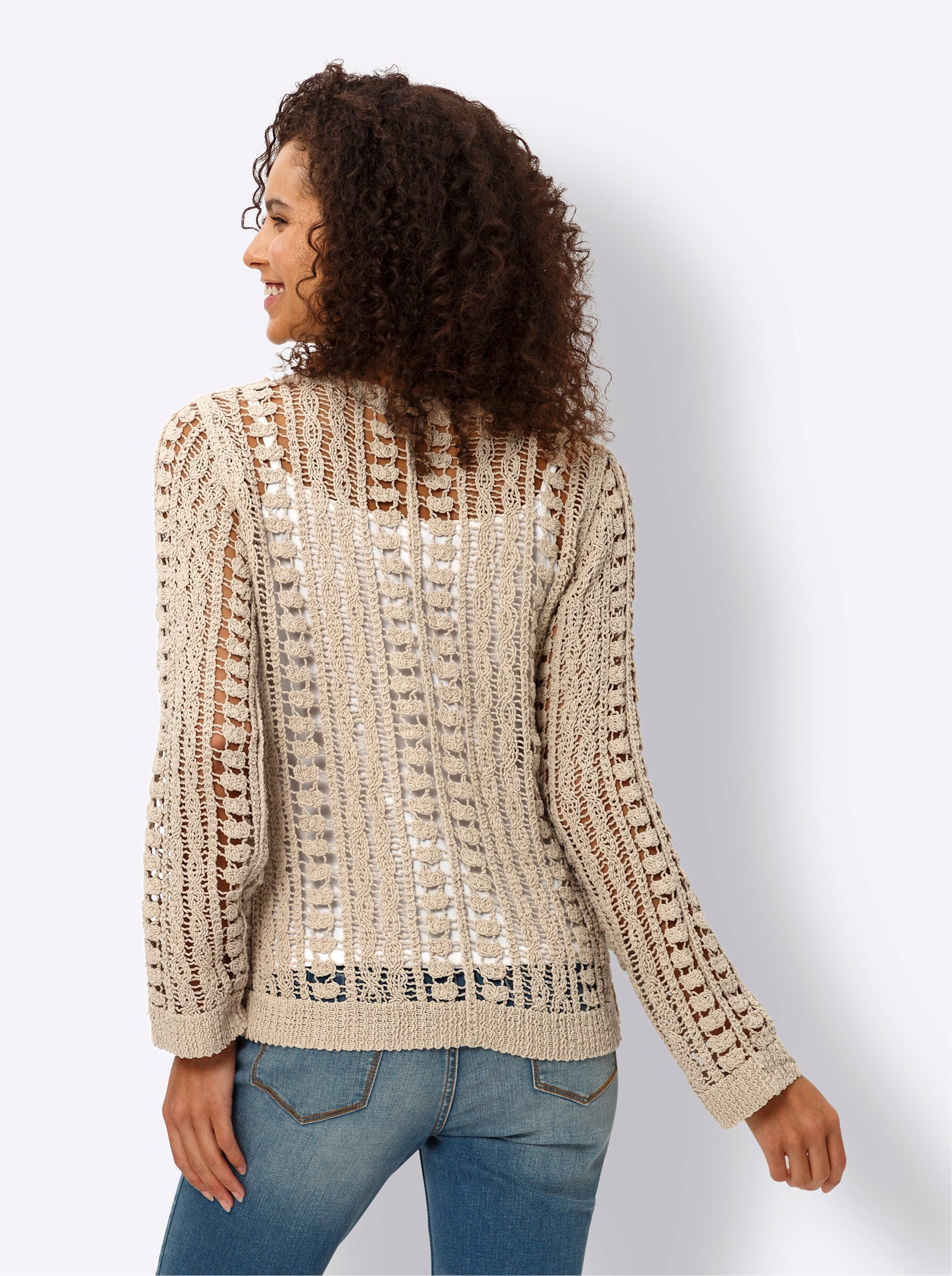 heine Strickpullover Ajourpullover günstig online kaufen