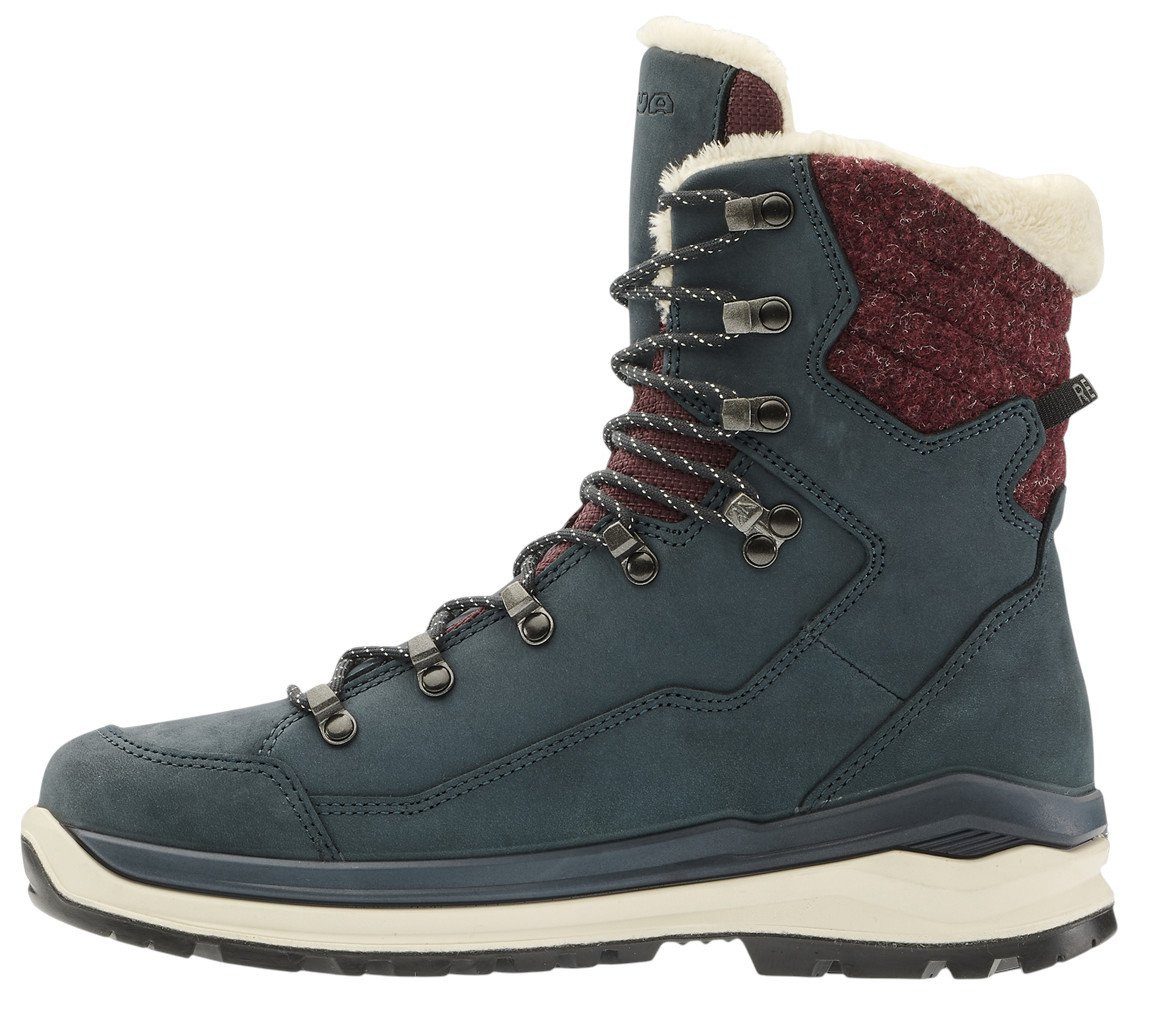 Lowa Renegade Evo Ice GTX (Nubukleder/Textil, wasserdicht) navyblau/rot Win günstig online kaufen
