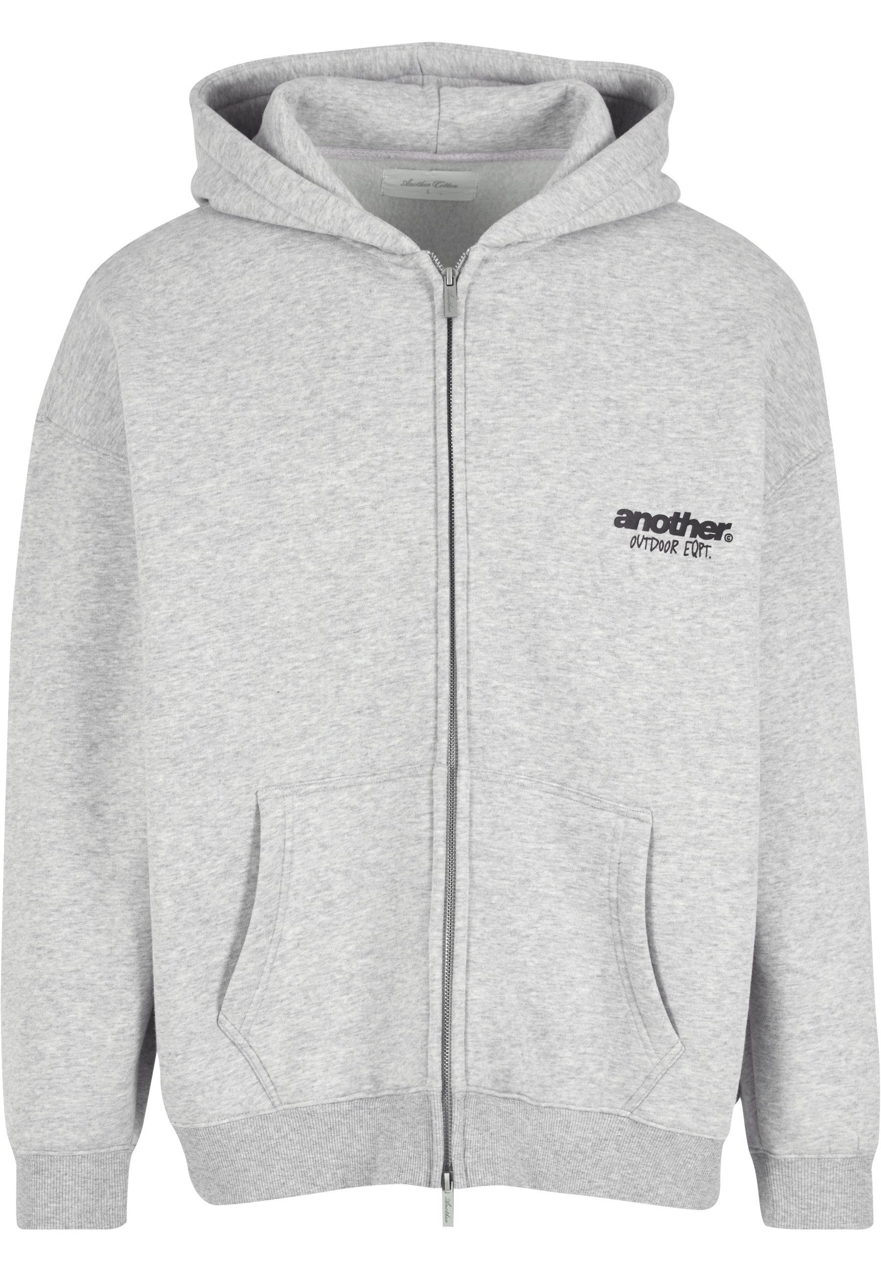 Another Cotton Lab Sweatjacke Another Cotton Lab Almost Home Zip Hoodie (1-tlg)