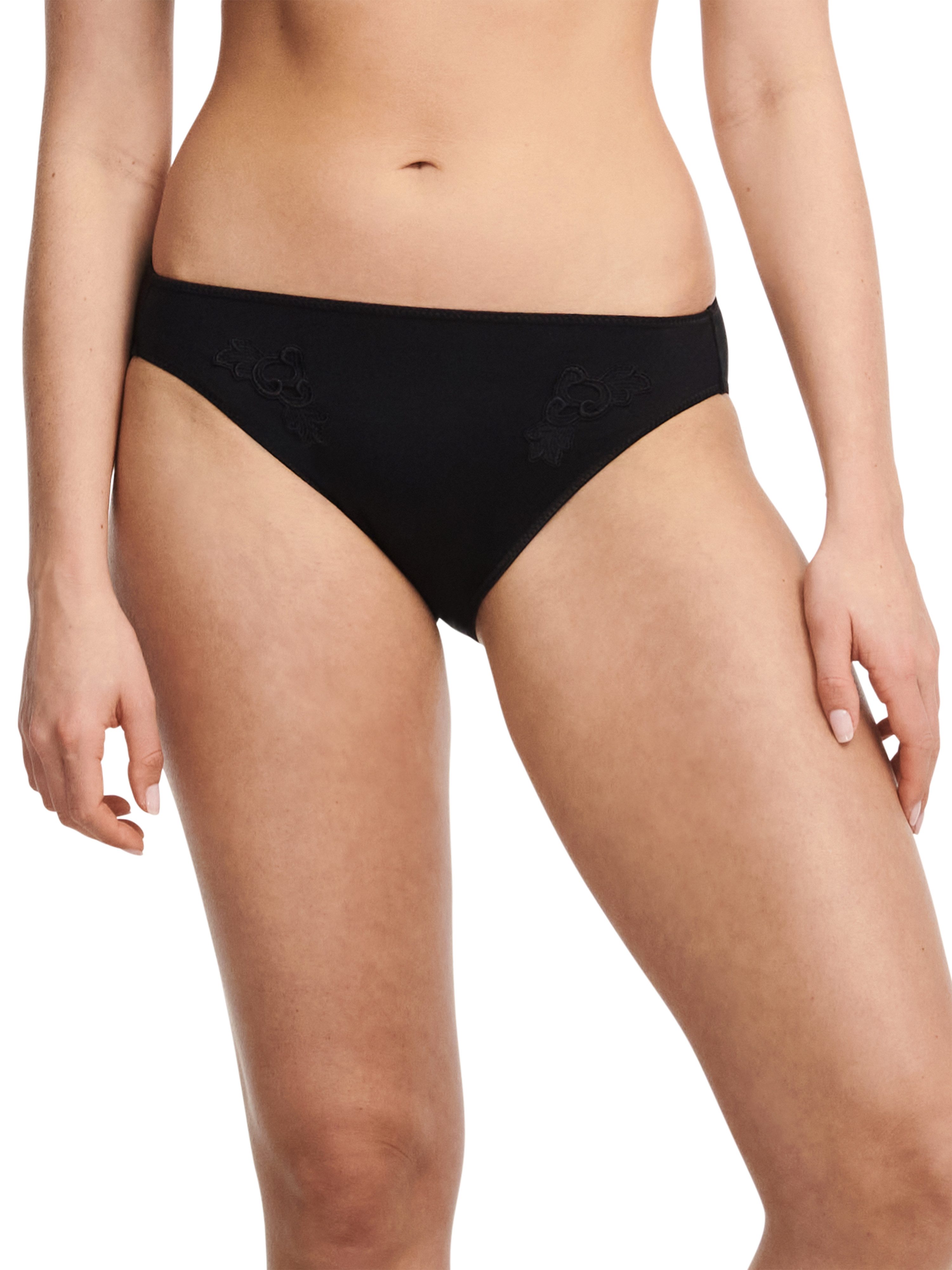 Chantelle Slip HEDONA blickdichtes Gewebe, Guipure Spitze