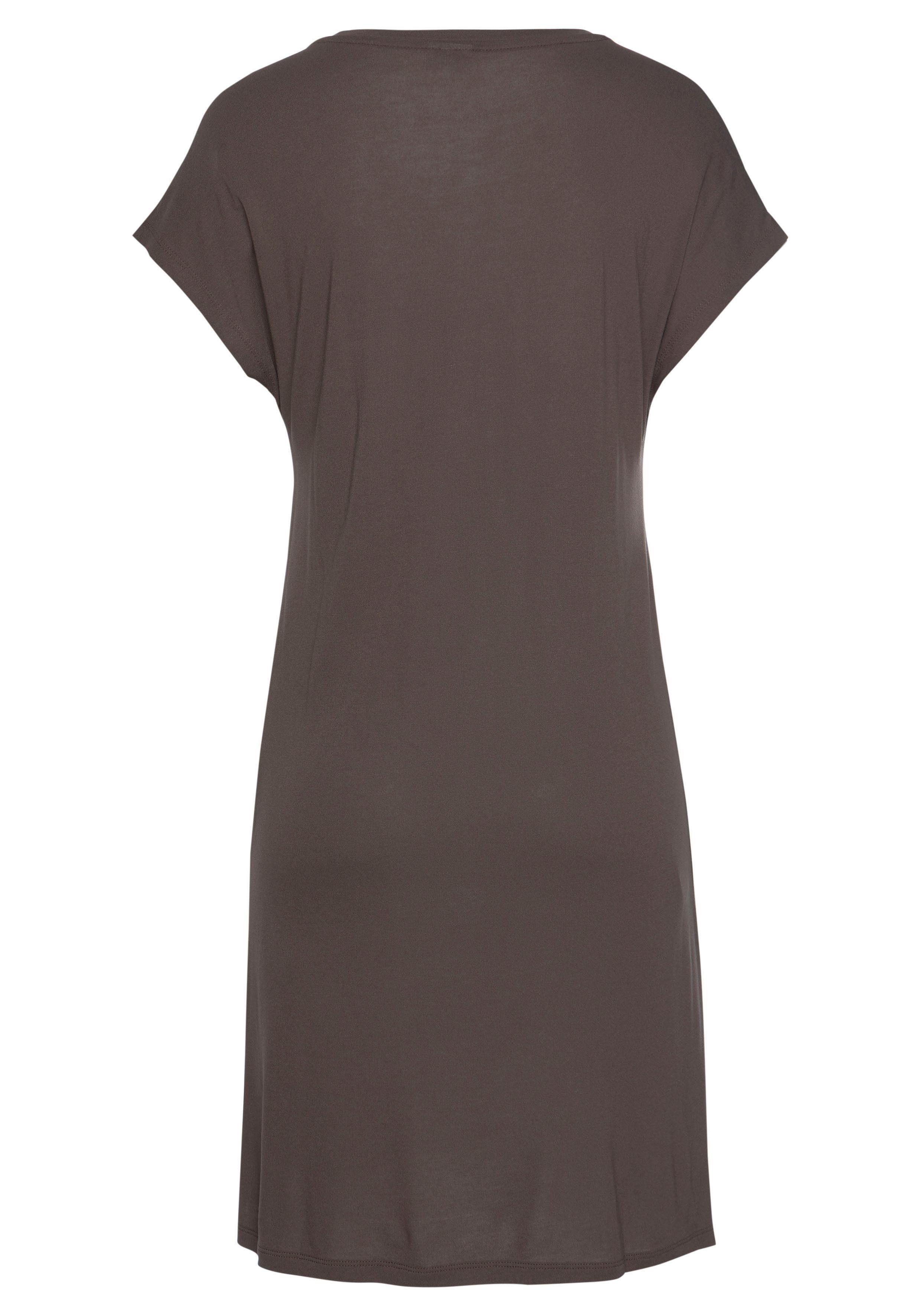 LASCANA Nachthemd (1-teilig) mit angeschnittenen Ärmeln